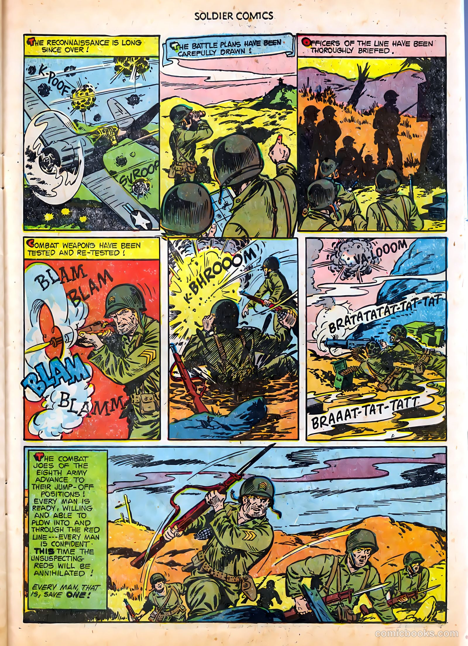 Soldier Comics #9 (1953) — page 27 of 37