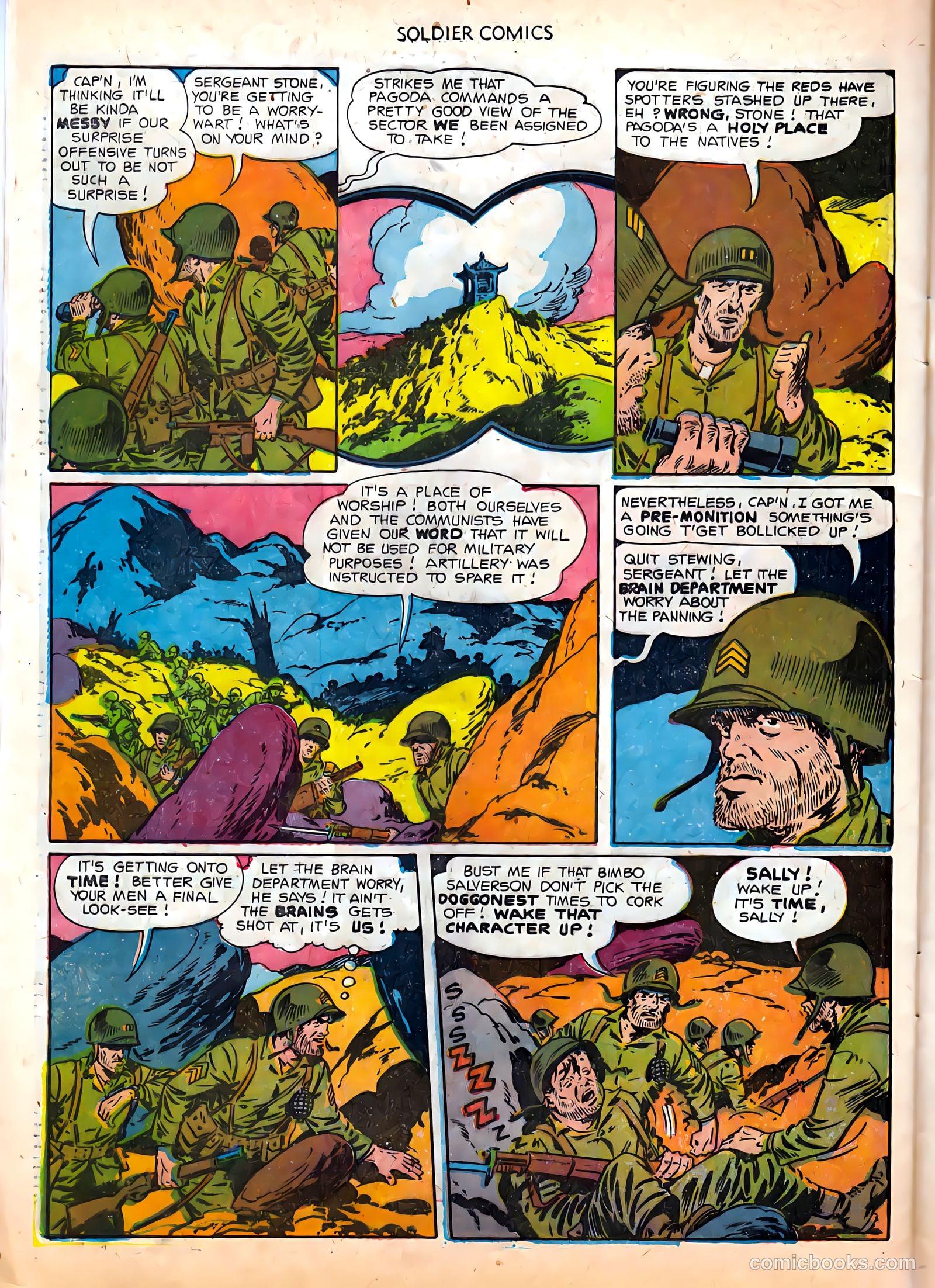Soldier Comics #9 (1953) — page 28 of 37