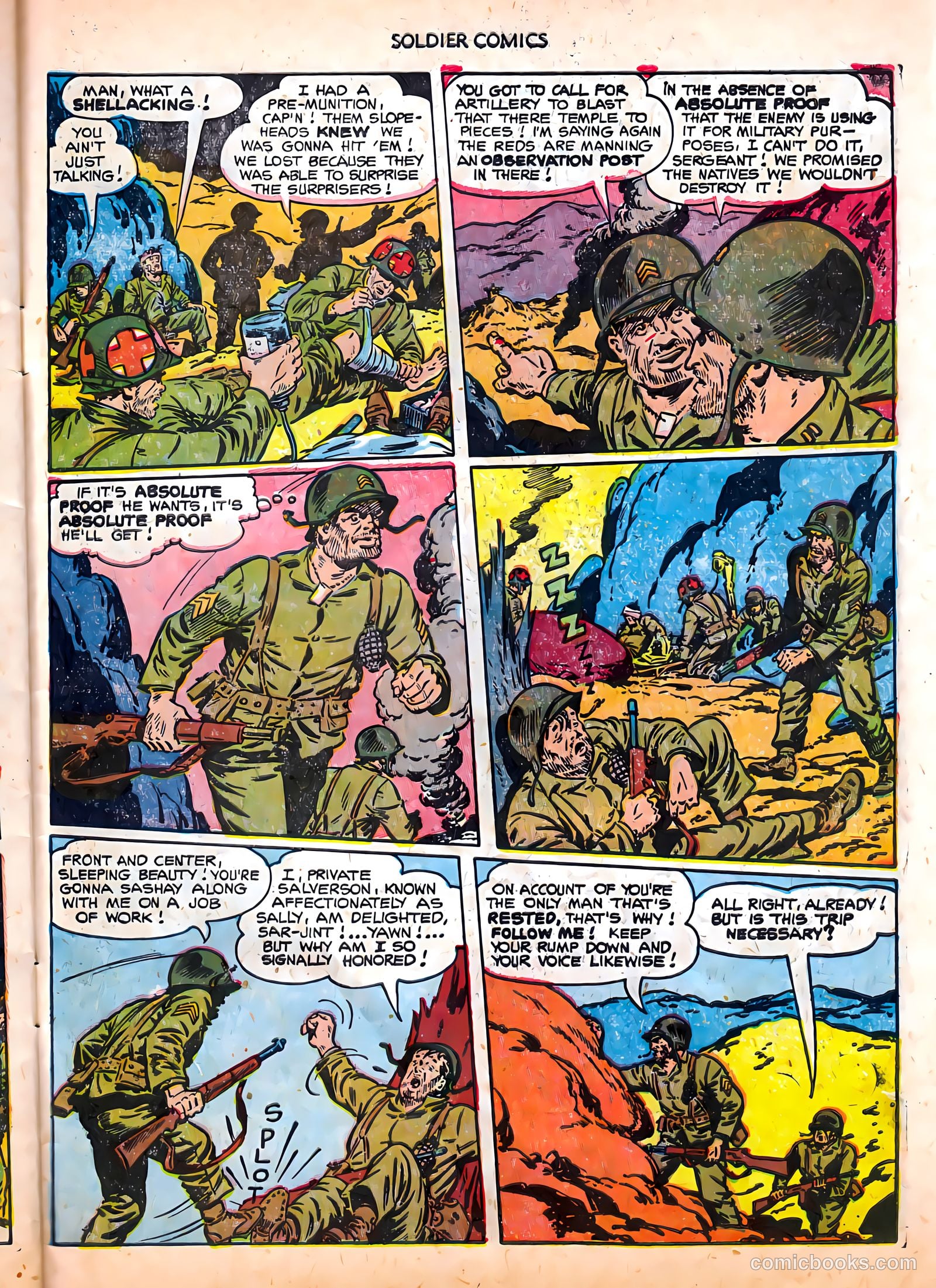 Soldier Comics #9 (1953) — page 31 of 37