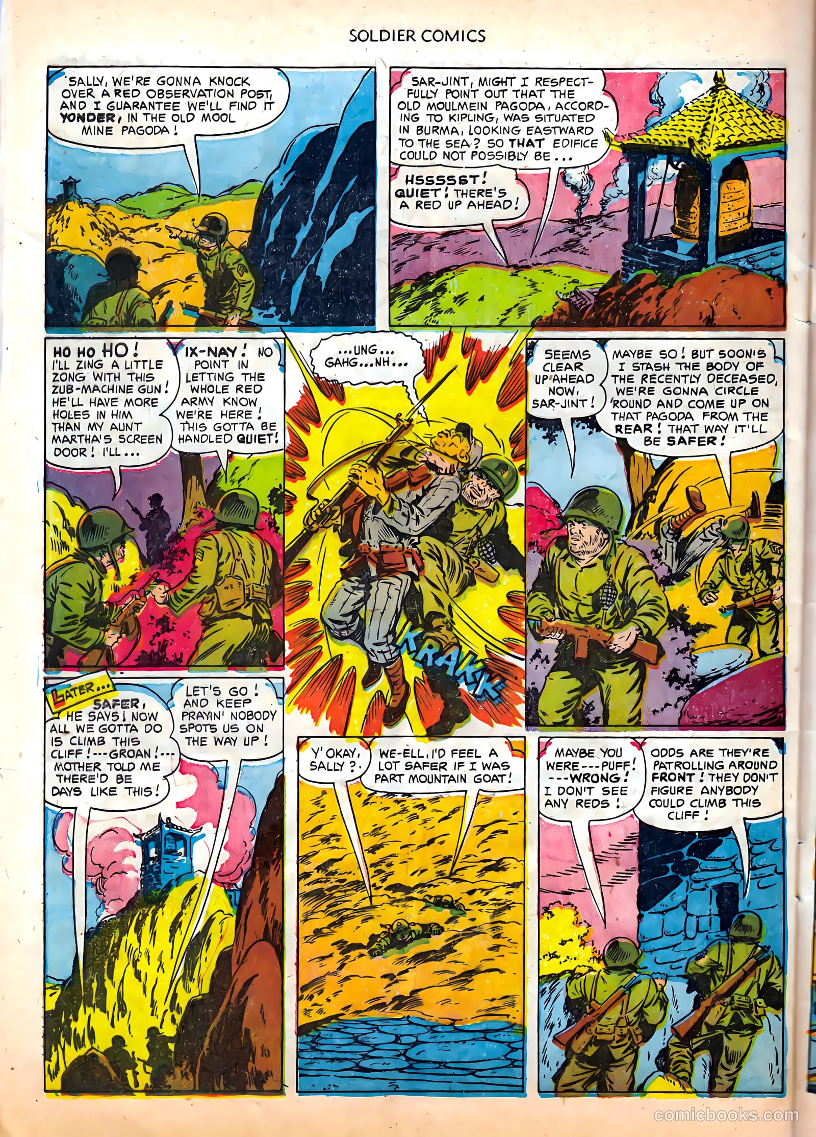 Soldier Comics #9 (1953) — page 32 of 37