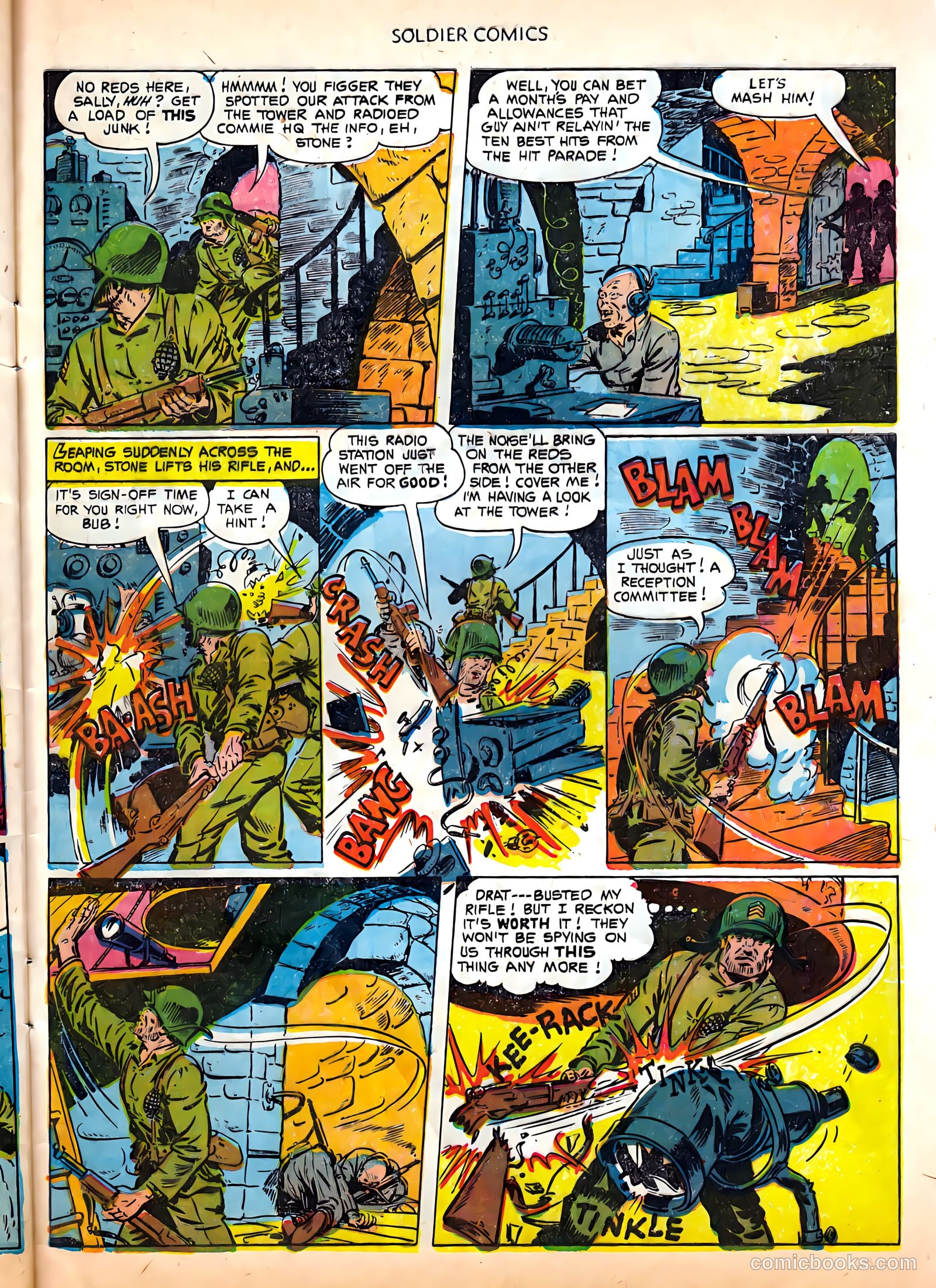 Soldier Comics #9 (1953) — page 33 of 37