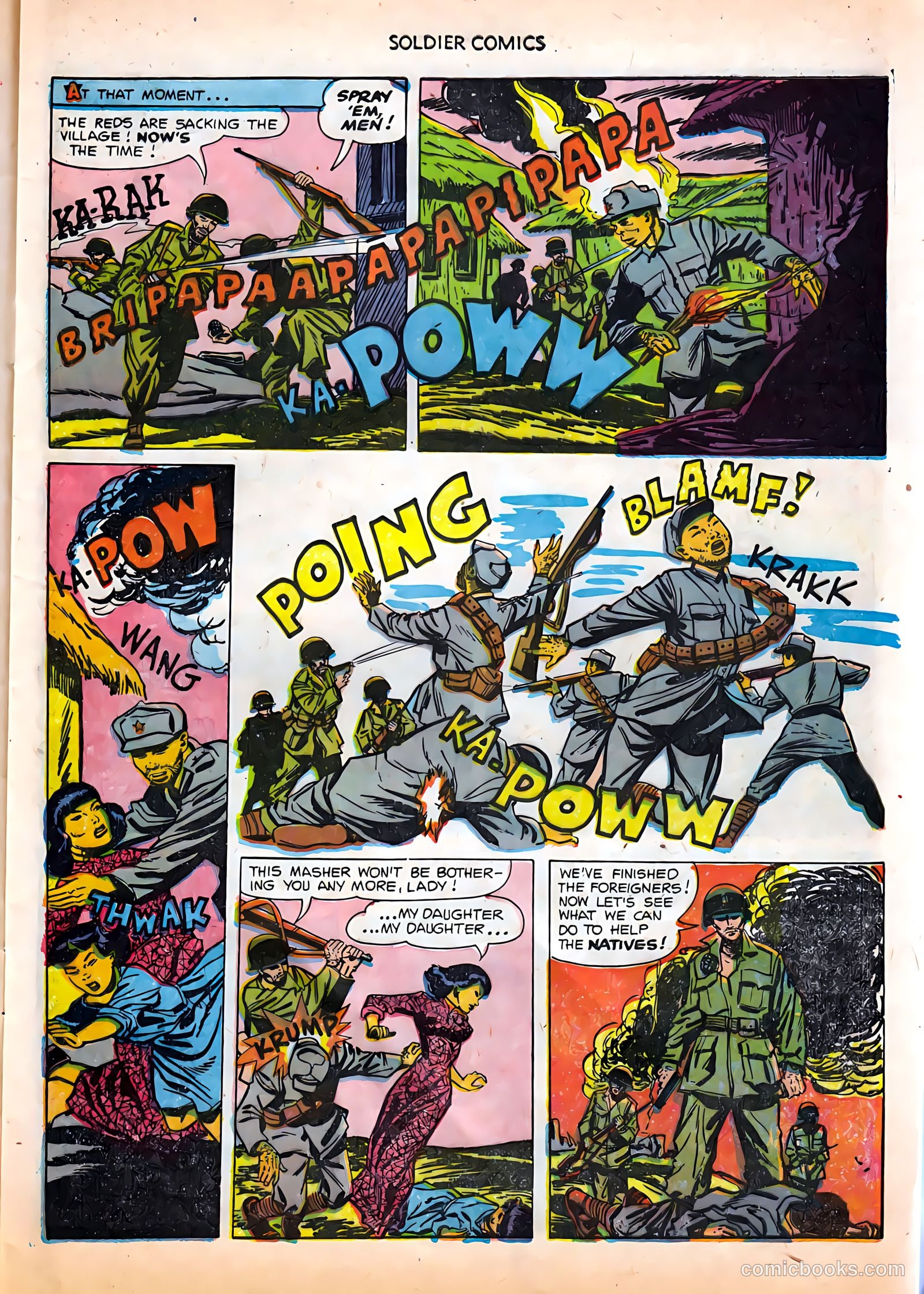 Soldier Comics #9 (1953) — page 9 of 36