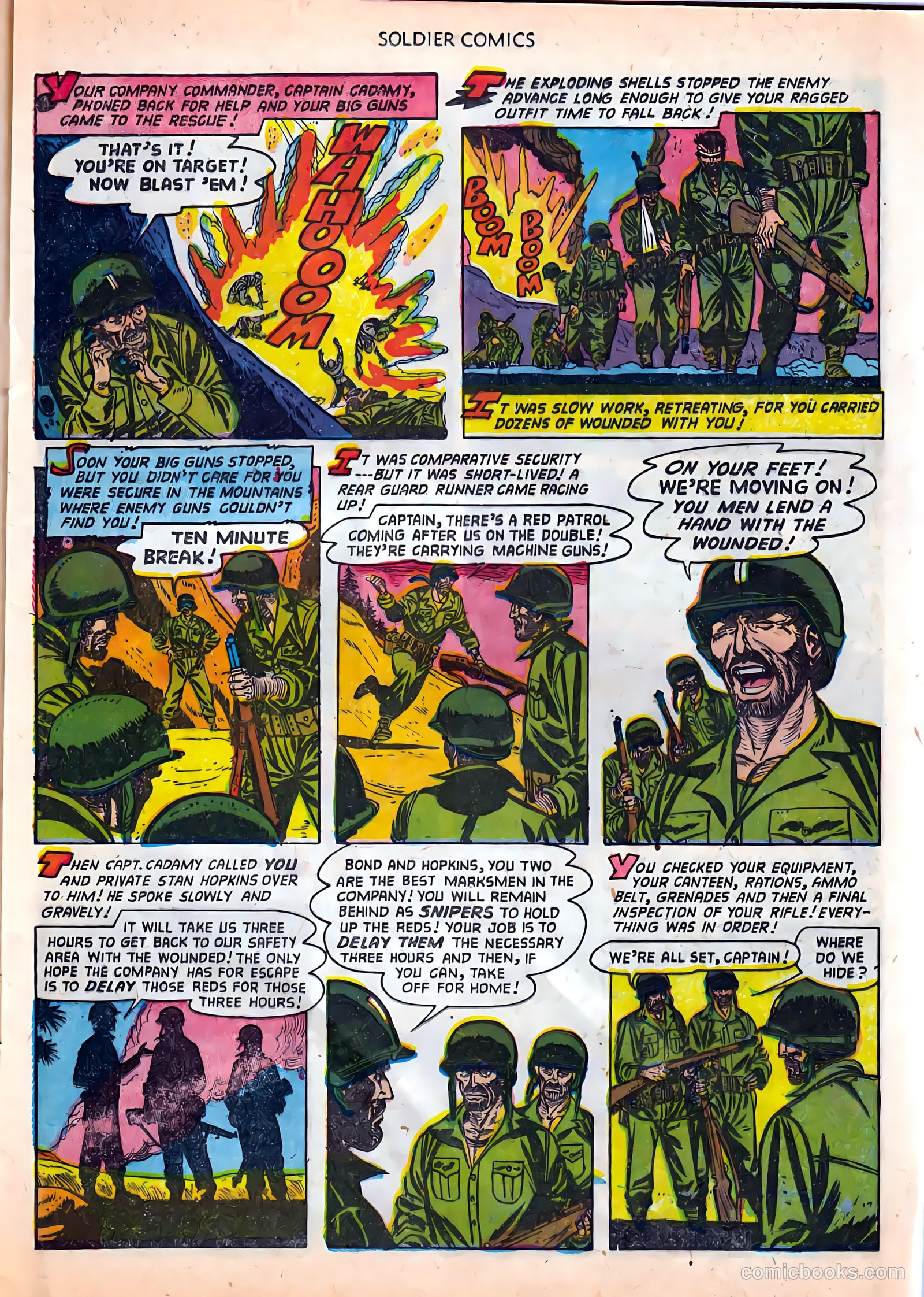 Soldier Comics #9 (1953) — page 13 of 36