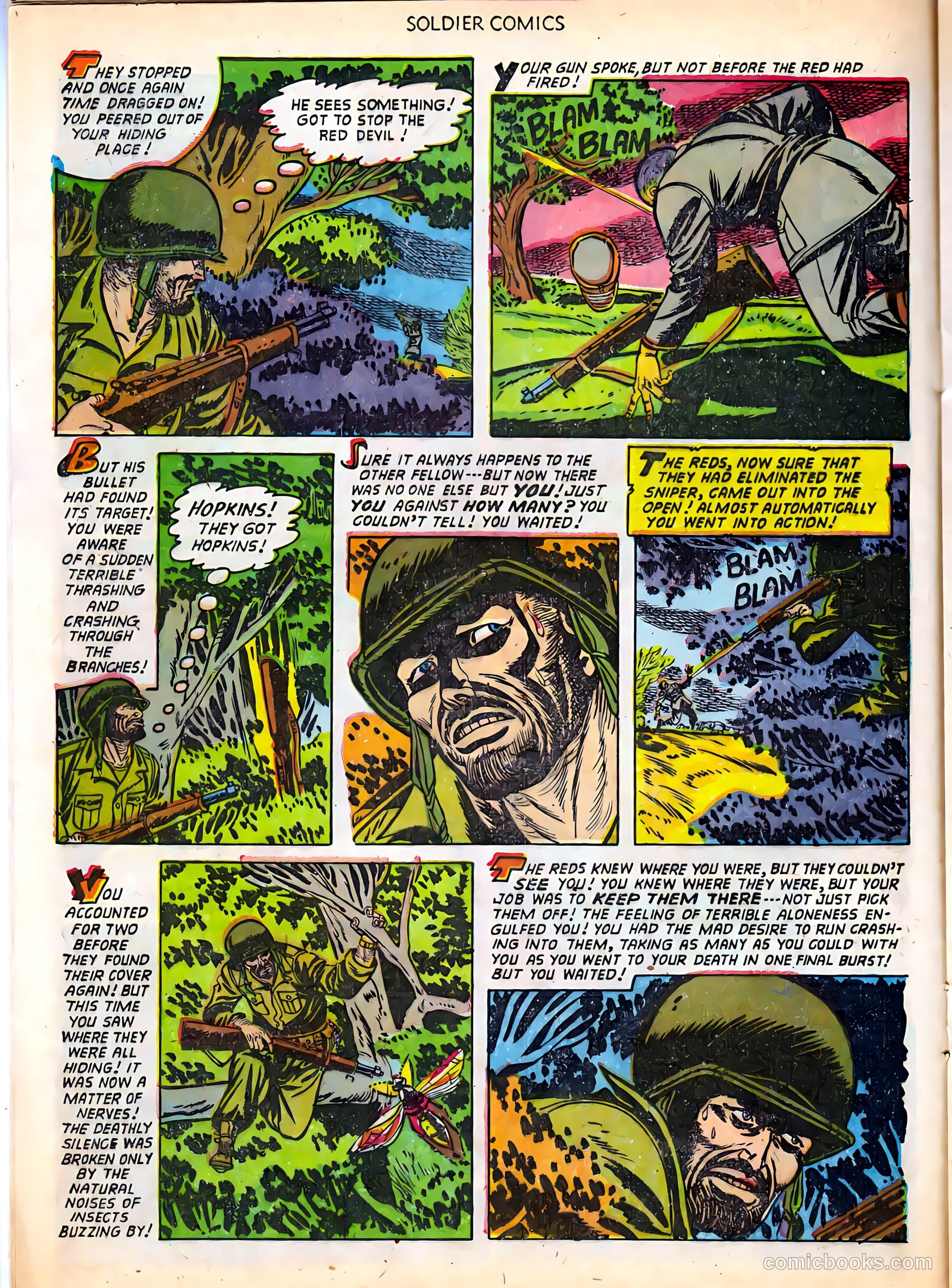 Soldier Comics #9 (1953) — page 16 of 36