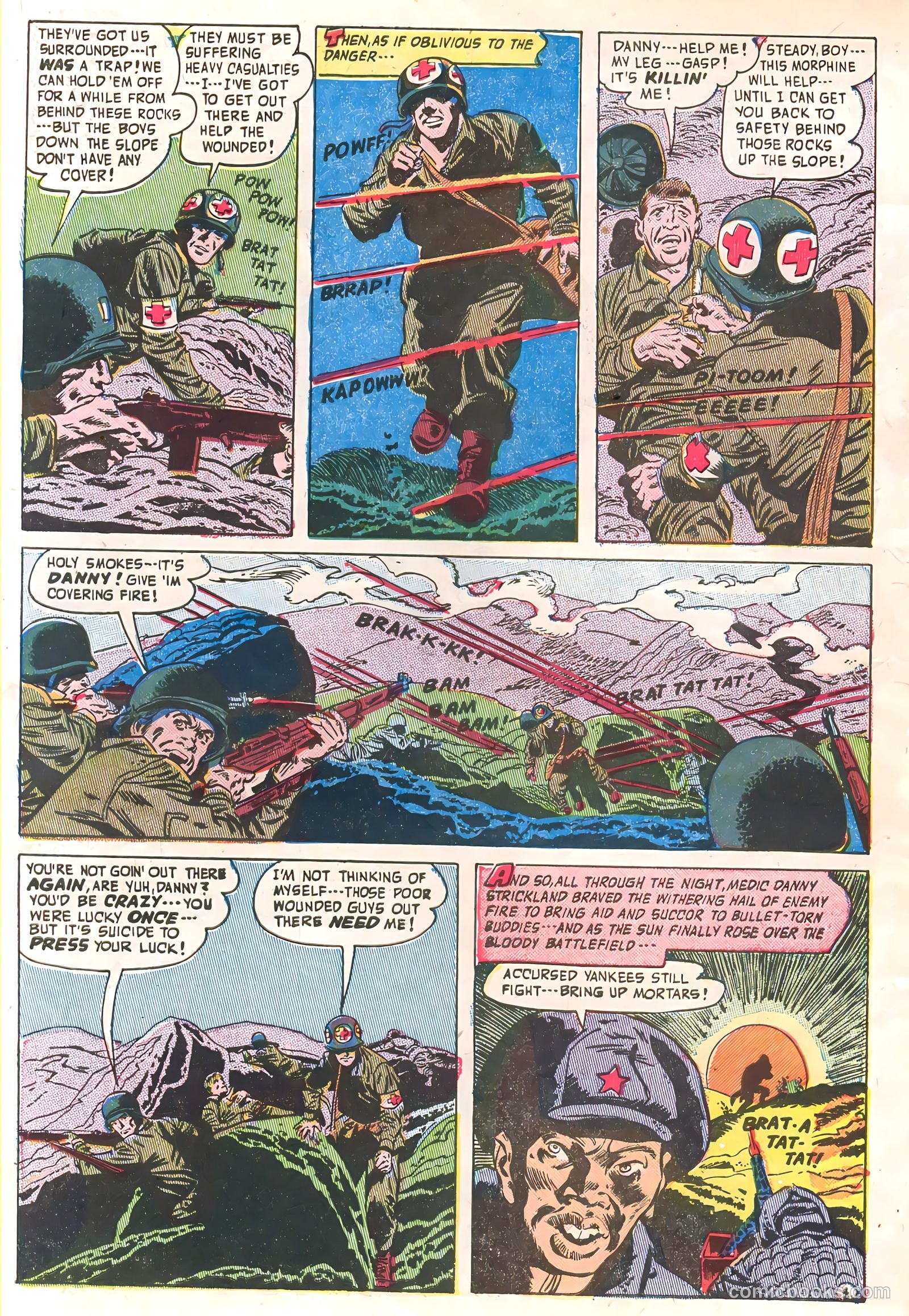 Soldiers of Fortune #10 (1952, Creston Publications Corp.) — page 6 of 36