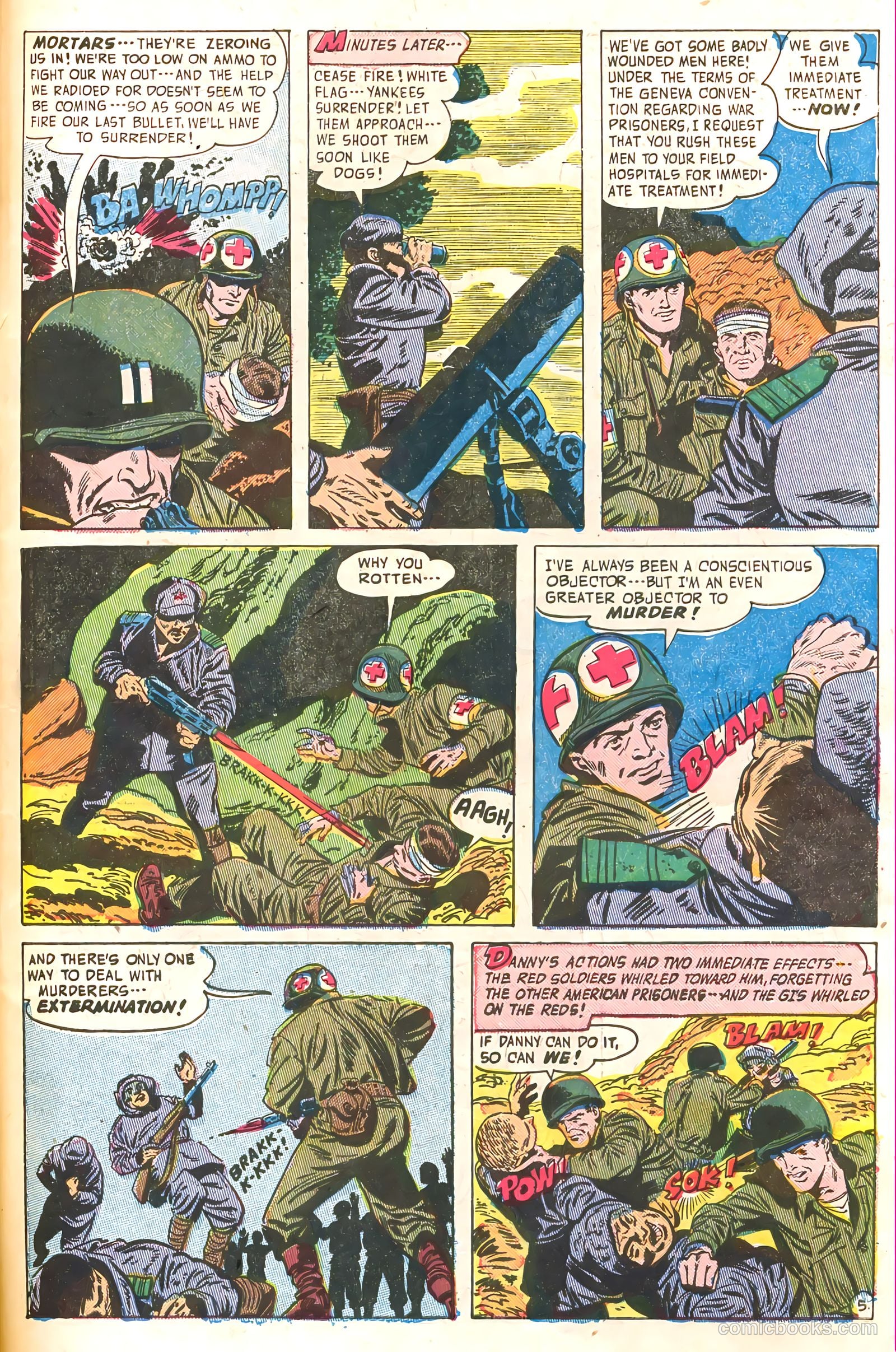Soldiers of Fortune #10 (1952, Creston Publications Corp.) — page 7 of 36