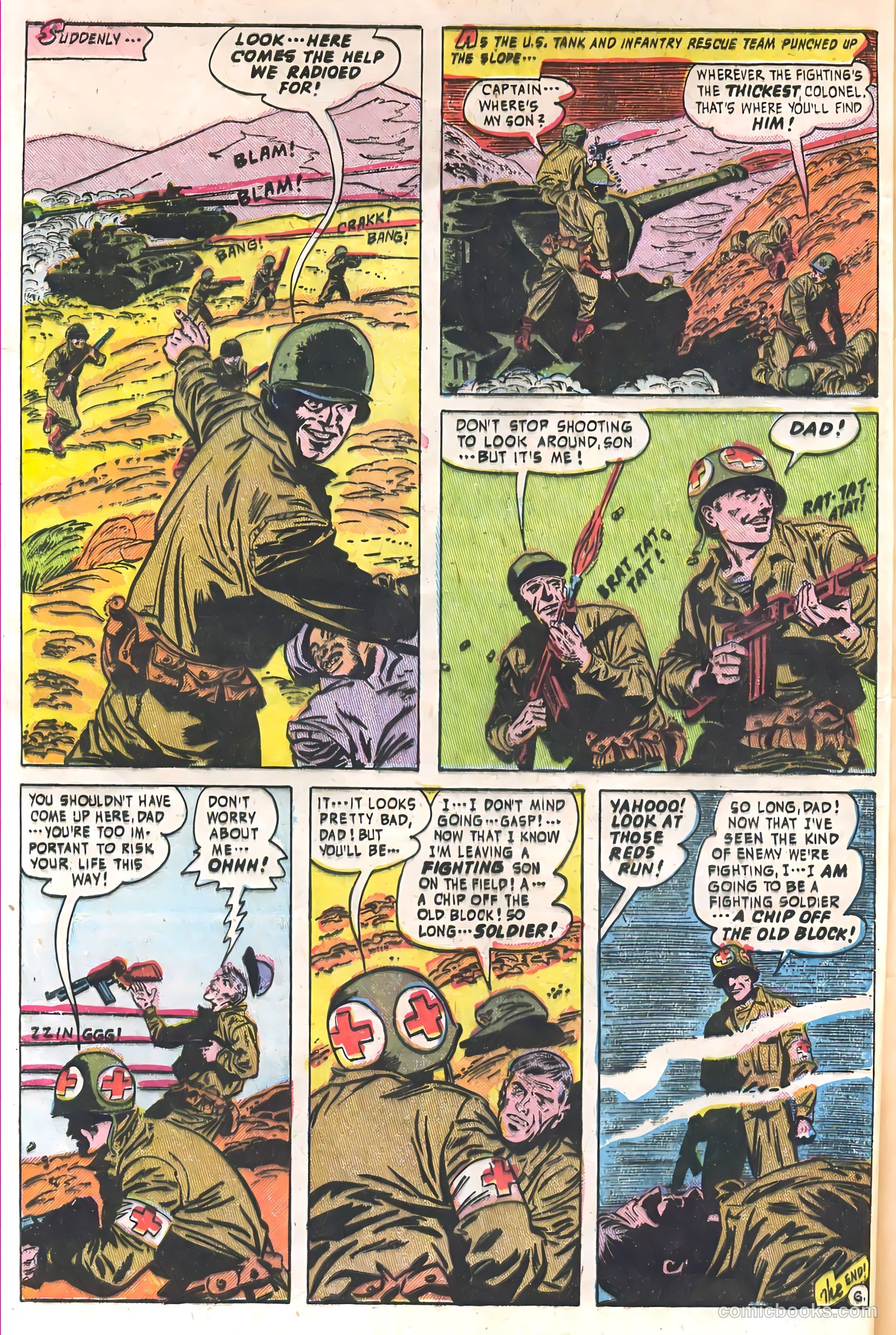 Soldiers of Fortune #10 (1952, Creston Publications Corp.) — page 8 of 36