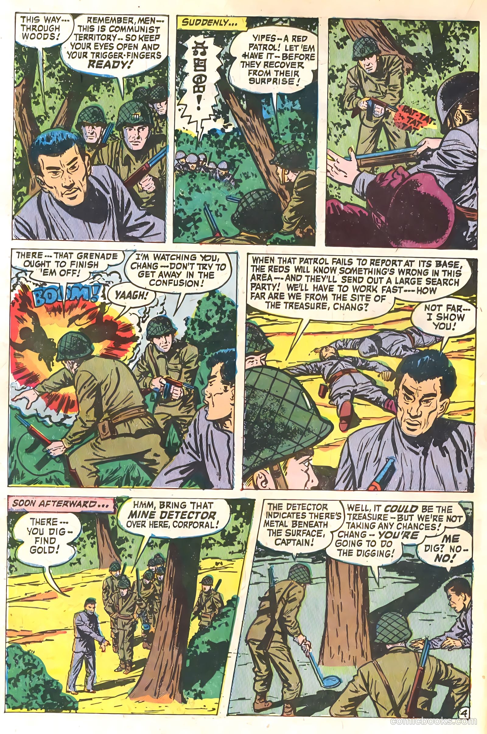 Soldiers of Fortune #10 (1952, Creston Publications Corp.) — page 14 of 36