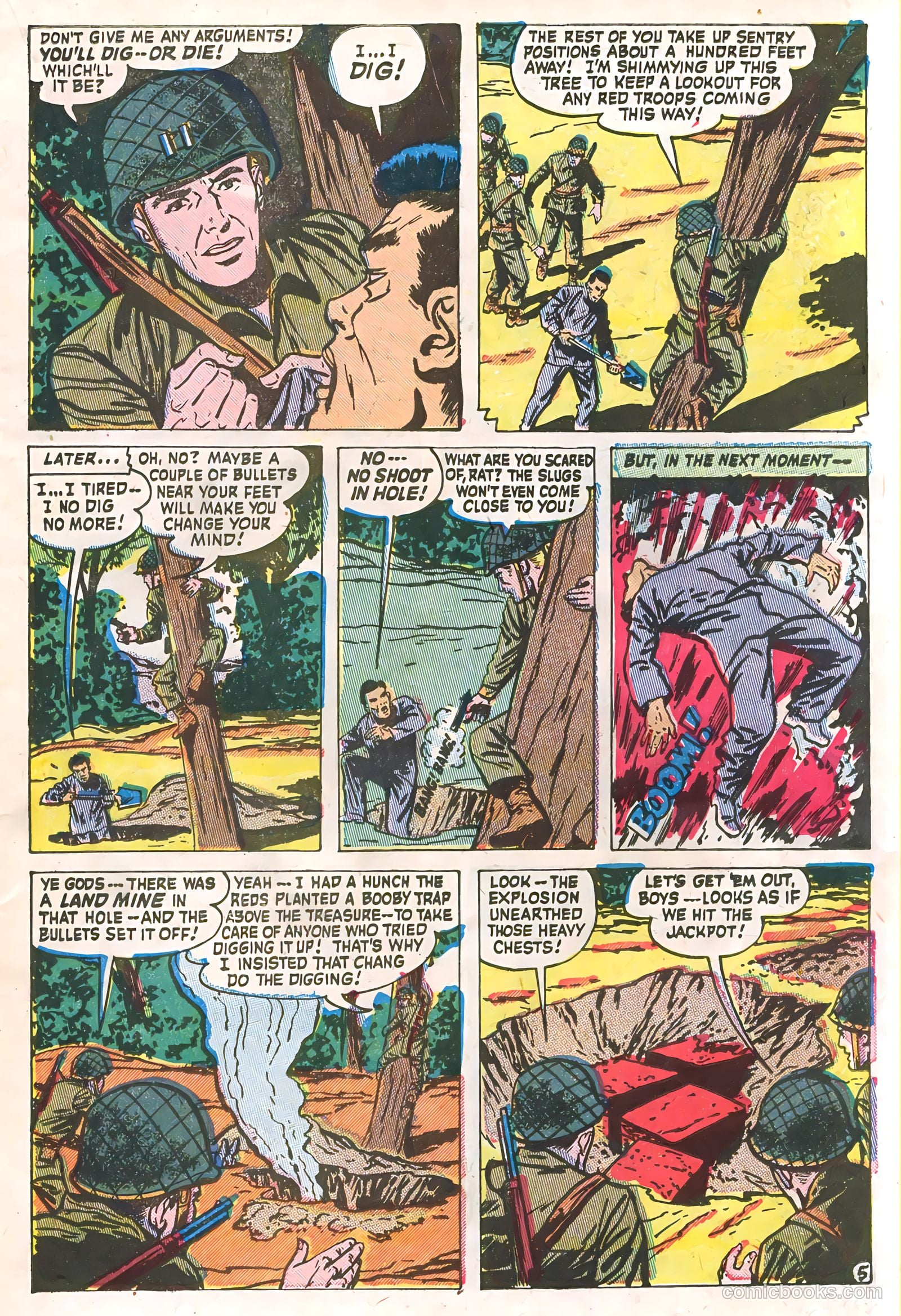 Soldiers of Fortune #10 (1952, Creston Publications Corp.) — page 15 of 36
