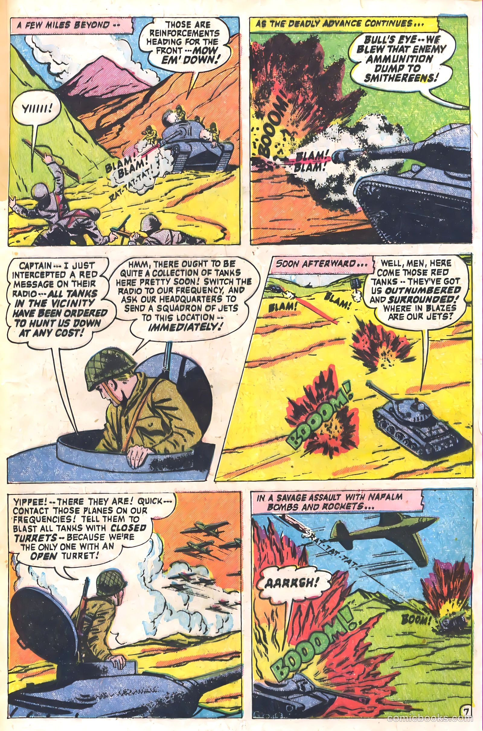 Soldiers of Fortune #10 (1952, Creston Publications Corp.) — page 17 of 36