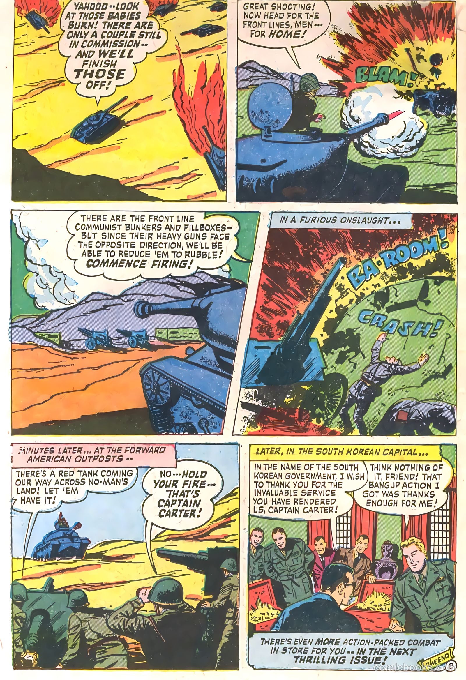 Soldiers of Fortune #10 (1952, Creston Publications Corp.) — page 18 of 36