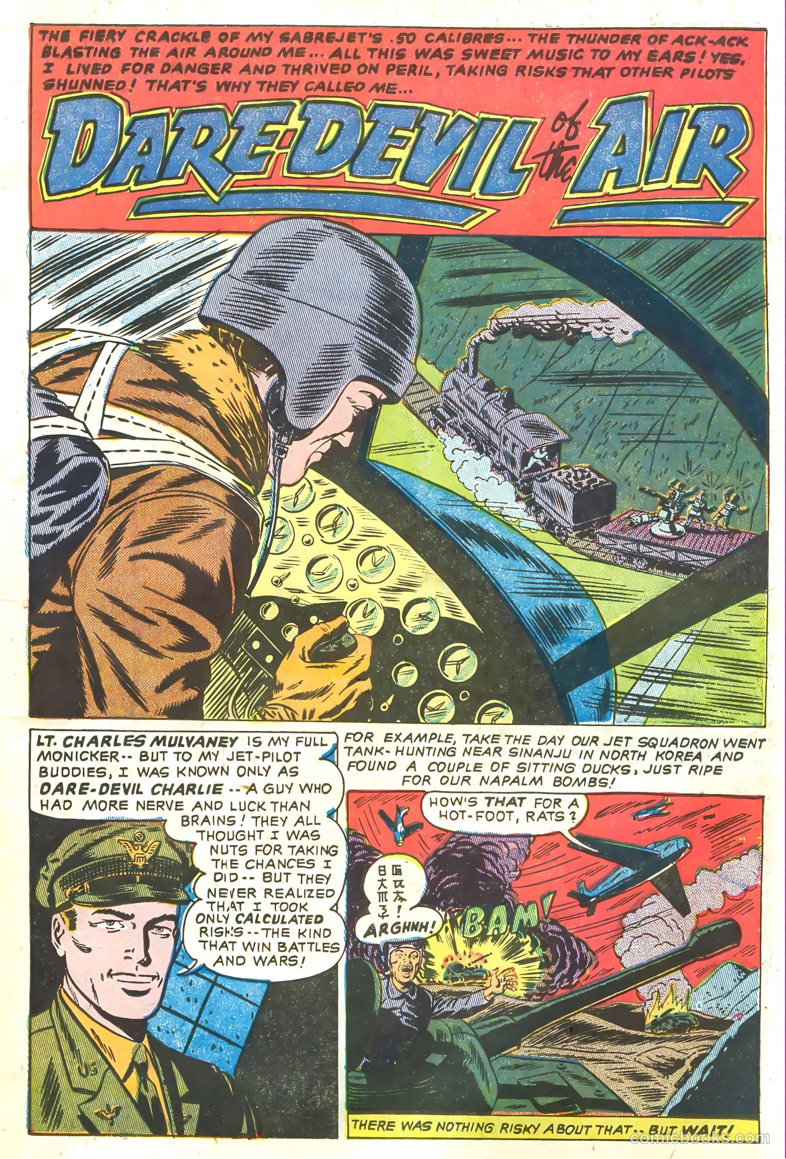 Soldiers of Fortune #10 (1952, Creston Publications Corp.) — page 19 of 36