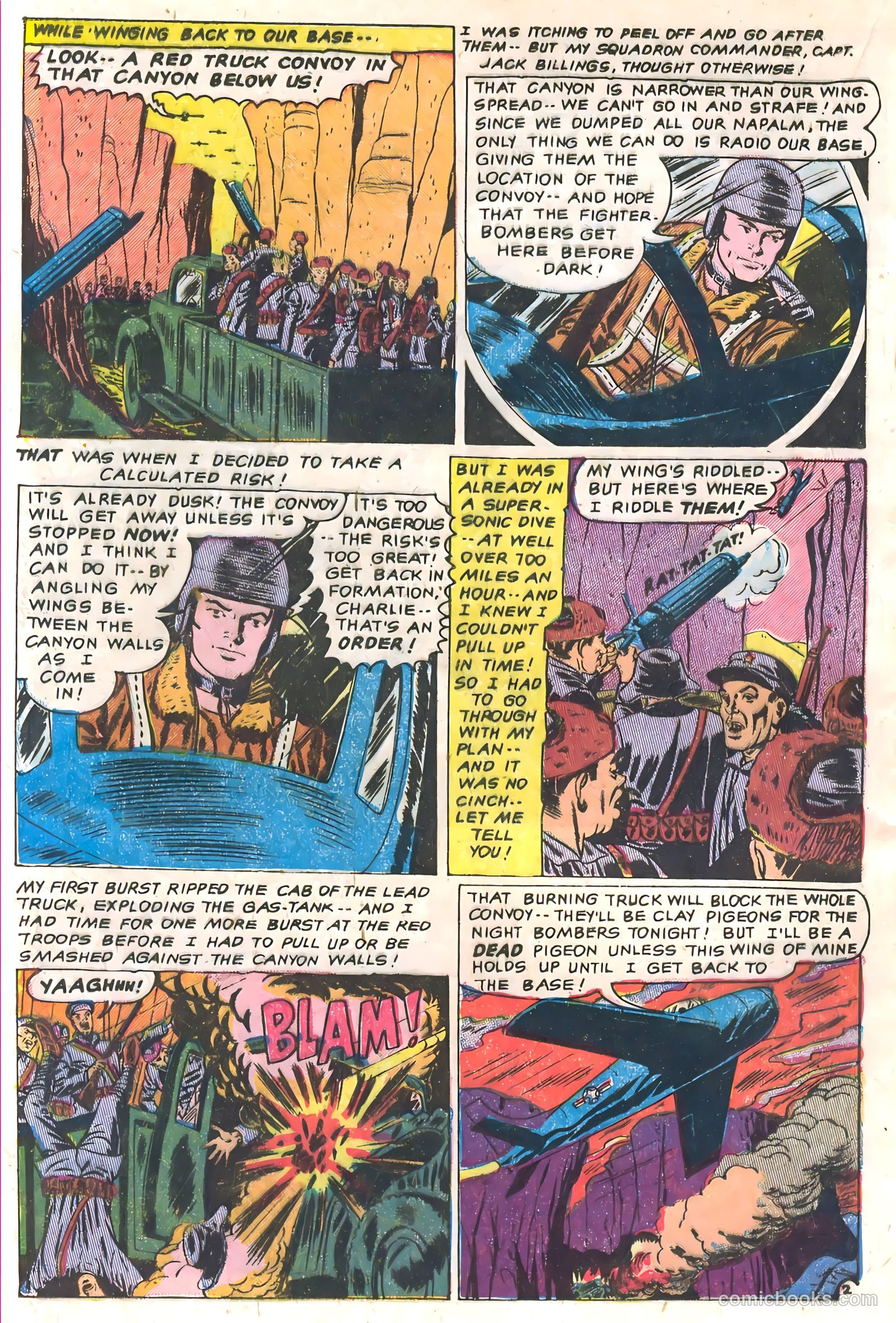 Soldiers of Fortune #10 (1952, Creston Publications Corp.) — page 20 of 36