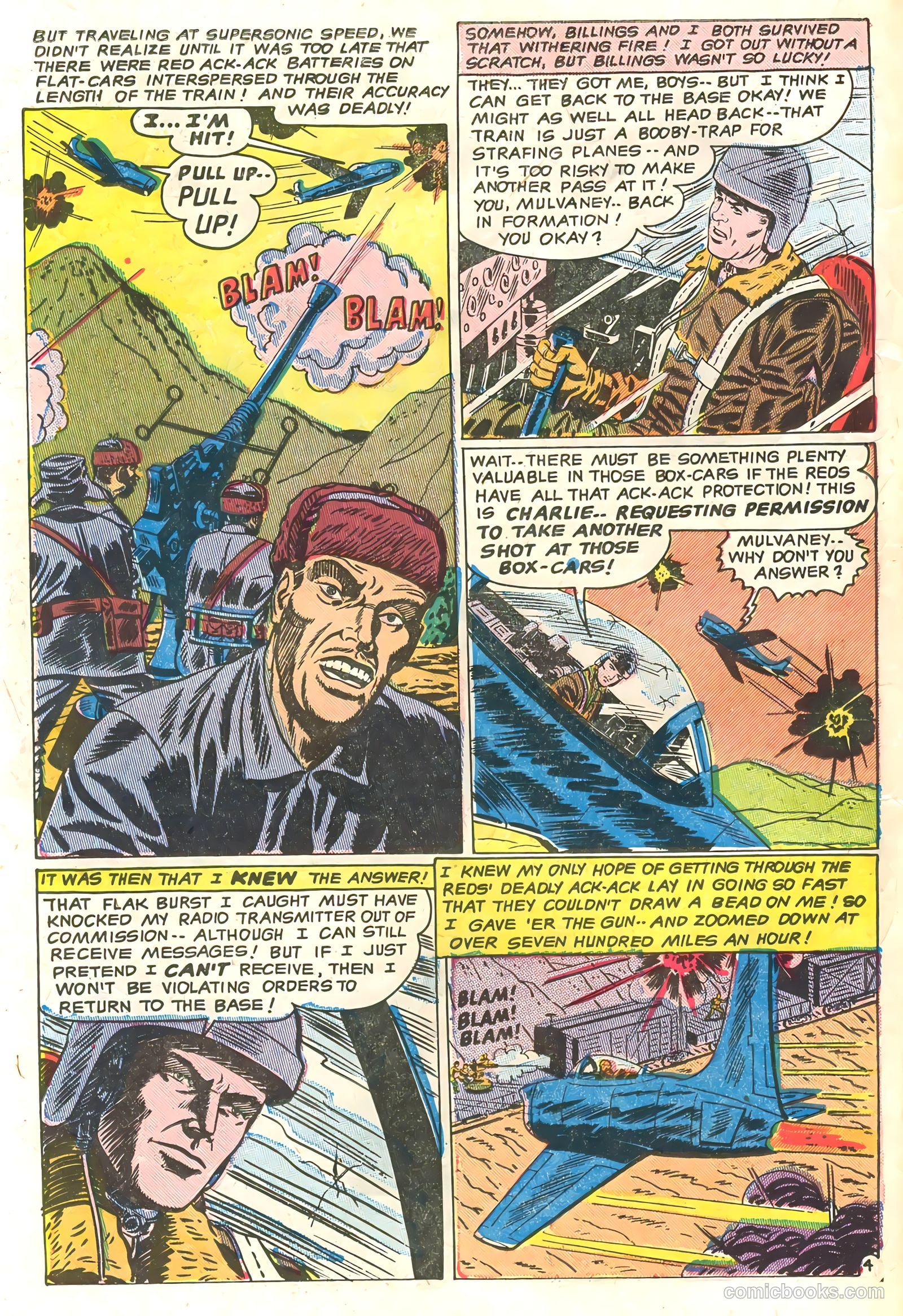 Soldiers of Fortune #10 (1952, Creston Publications Corp.) — page 22 of 36