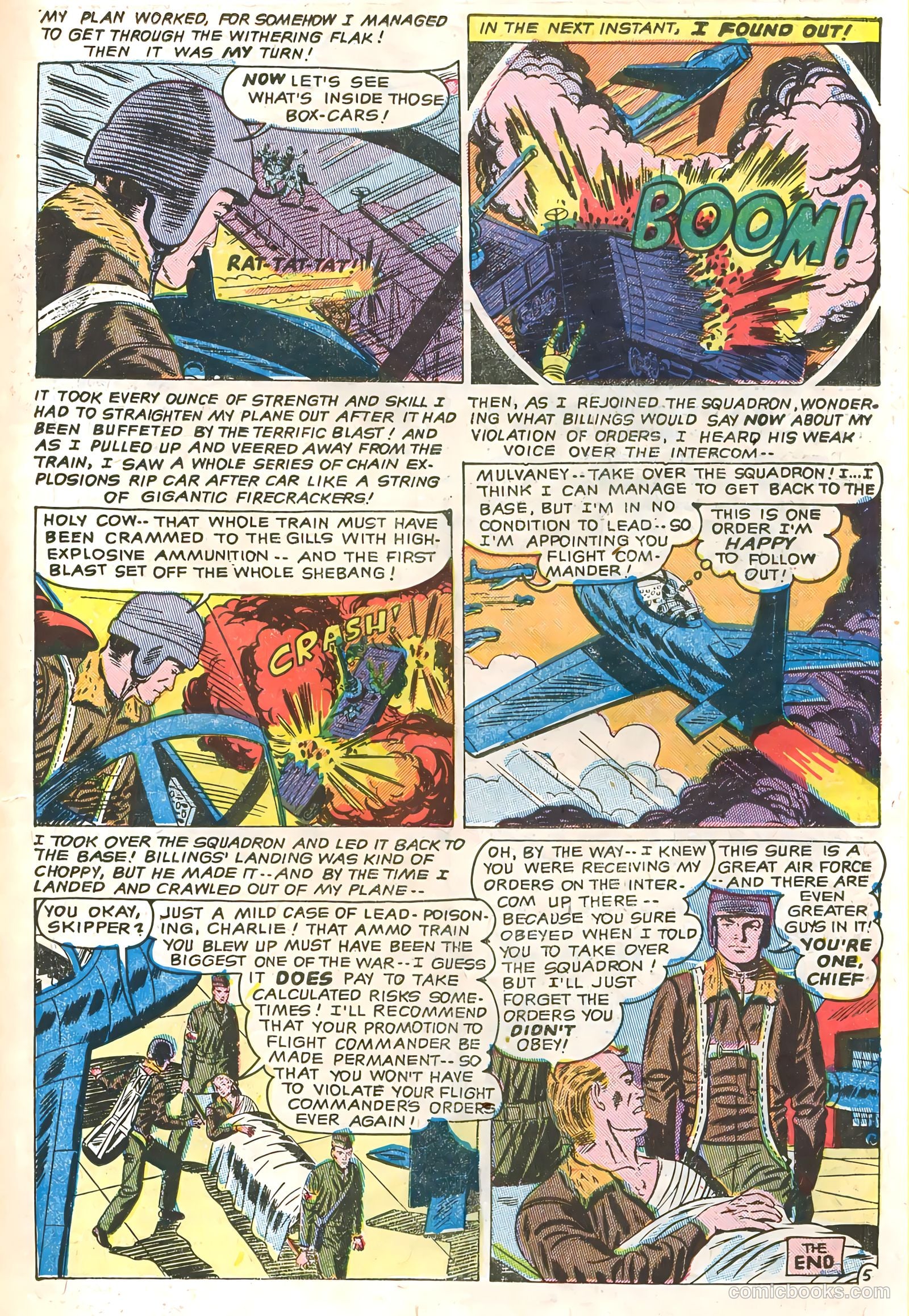 Soldiers of Fortune #10 (1952, Creston Publications Corp.) — page 23 of 36