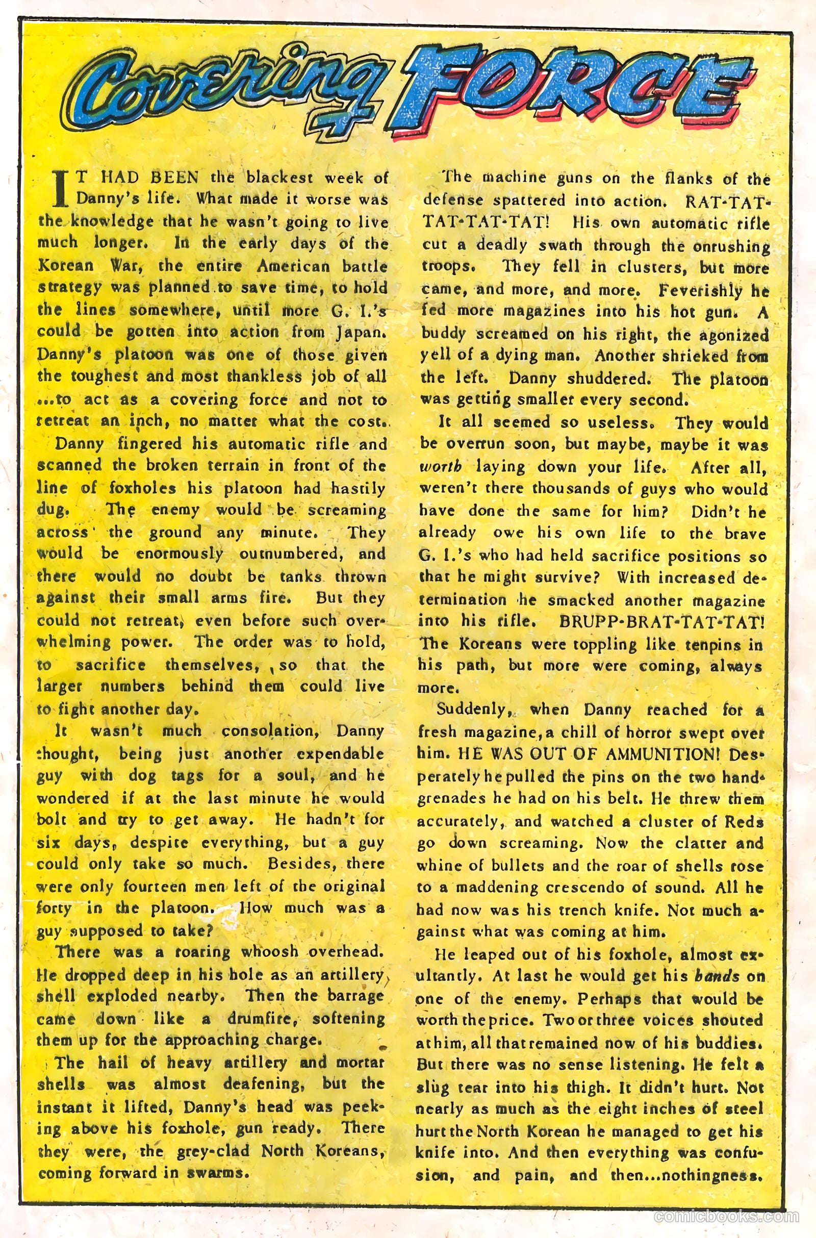 Soldiers of Fortune #10 (1952, Creston Publications Corp.) — page 24 of 36