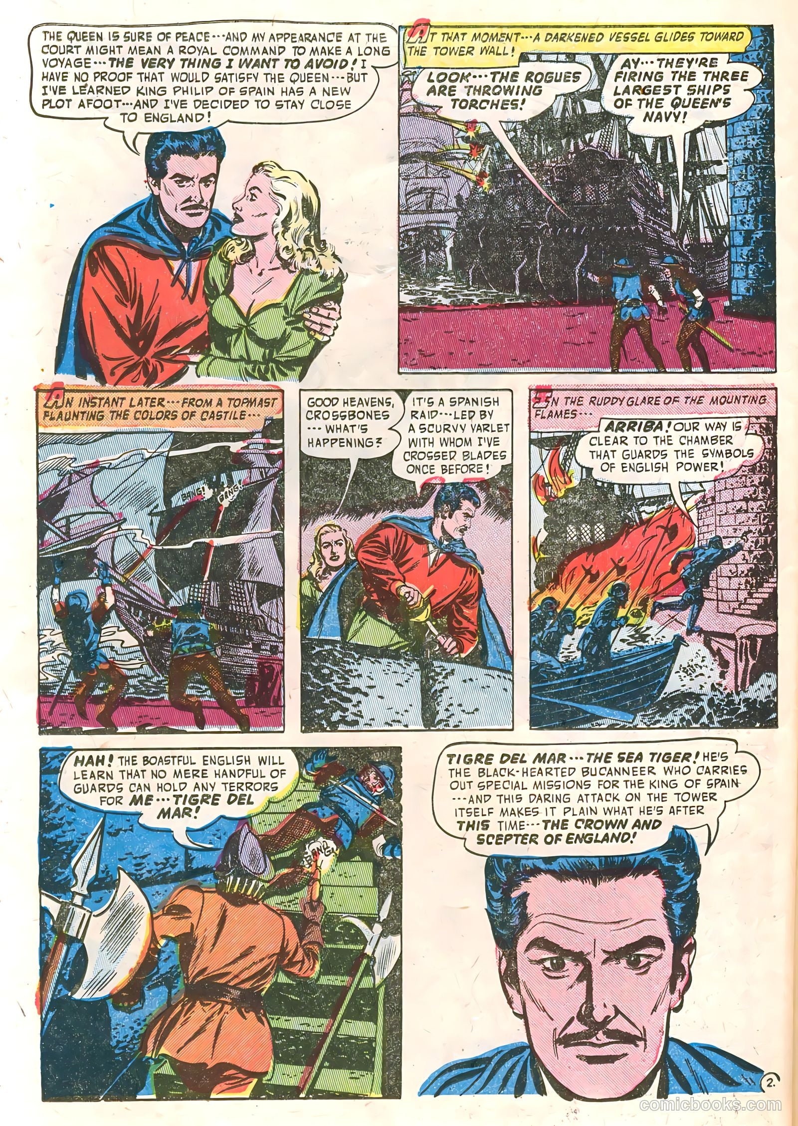 Soldiers of Fortune #10 (1952, Creston Publications Corp.) — page 26 of 36