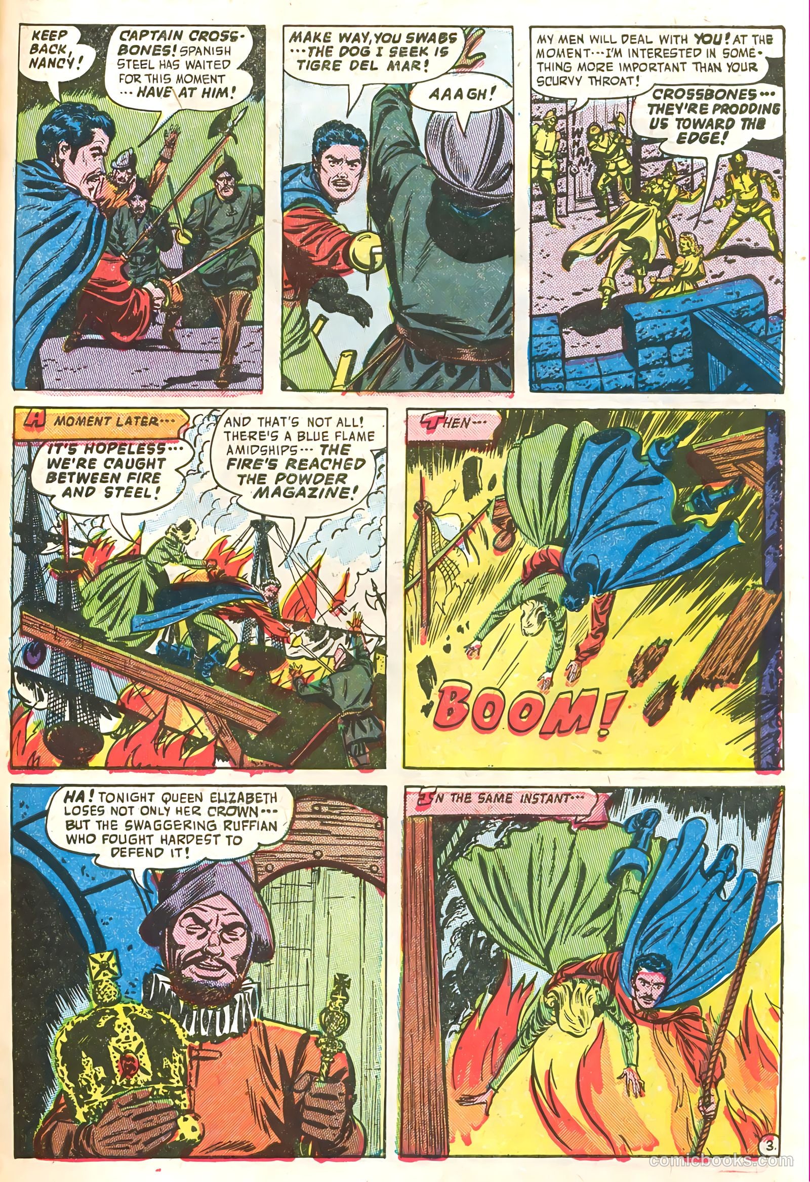 Soldiers of Fortune #10 (1952, Creston Publications Corp.) — page 27 of 36