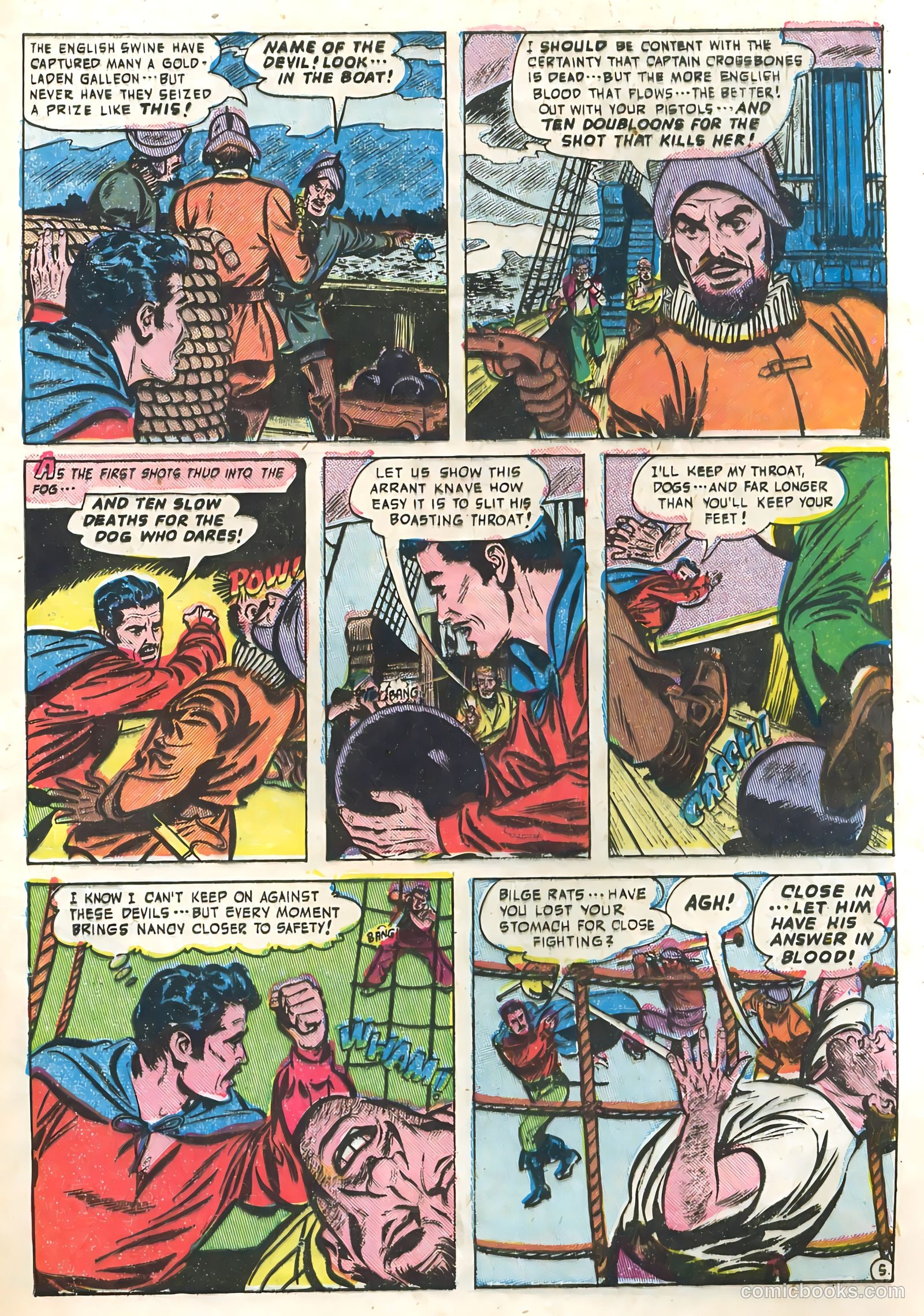 Soldiers of Fortune #10 (1952, Creston Publications Corp.) — page 29 of 36