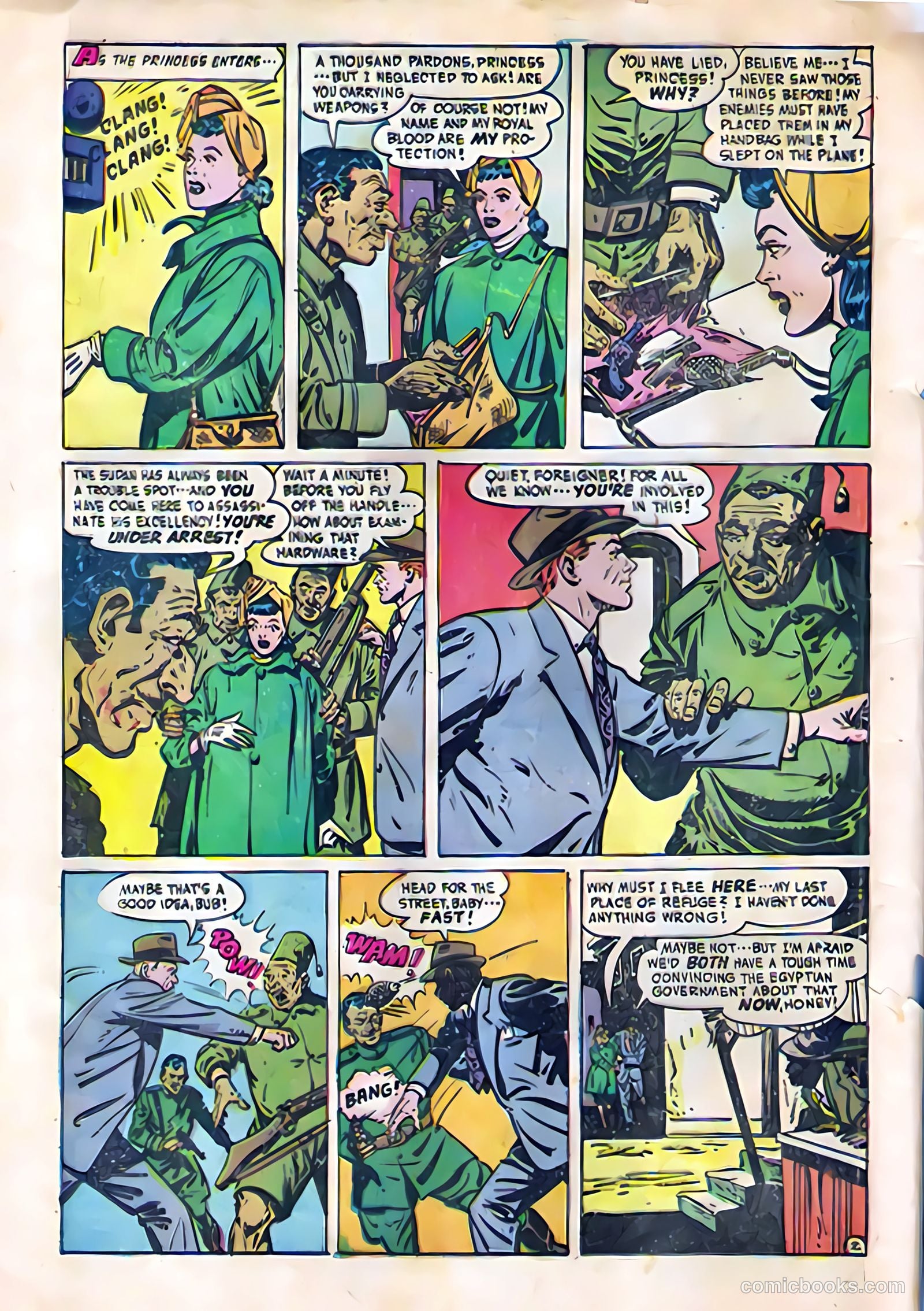 Soldiers of Fortune #5 (1951, Creston Publications Corp.) — page 4 of 36