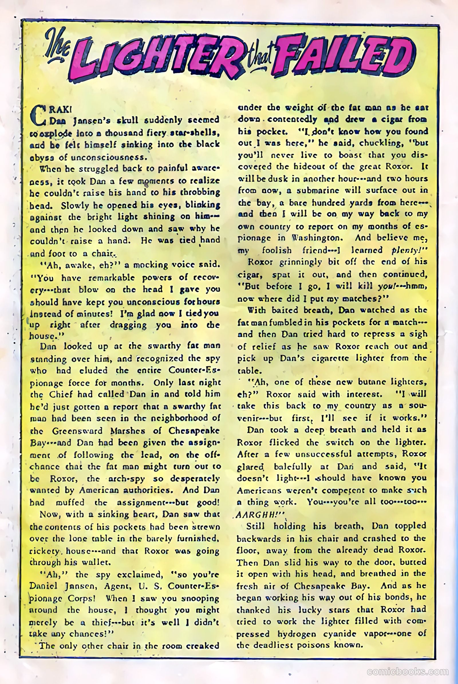 Soldiers of Fortune #5 (1951, Creston Publications Corp.) — page 12 of 36