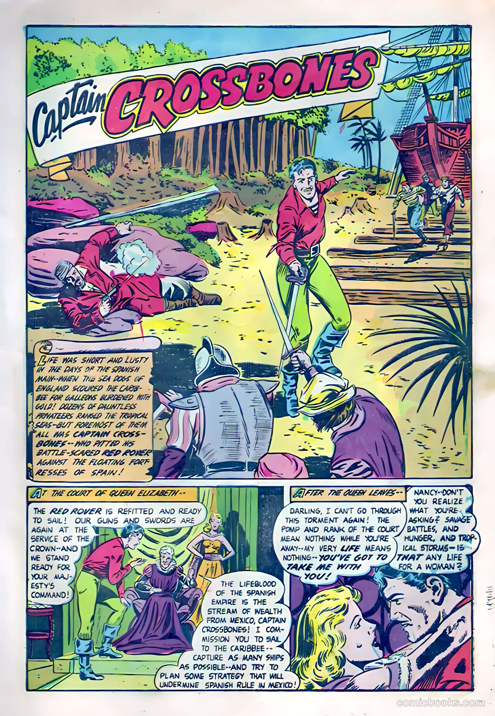 Soldiers of Fortune #5 (1951, Creston Publications Corp.) — page 13 of 36
