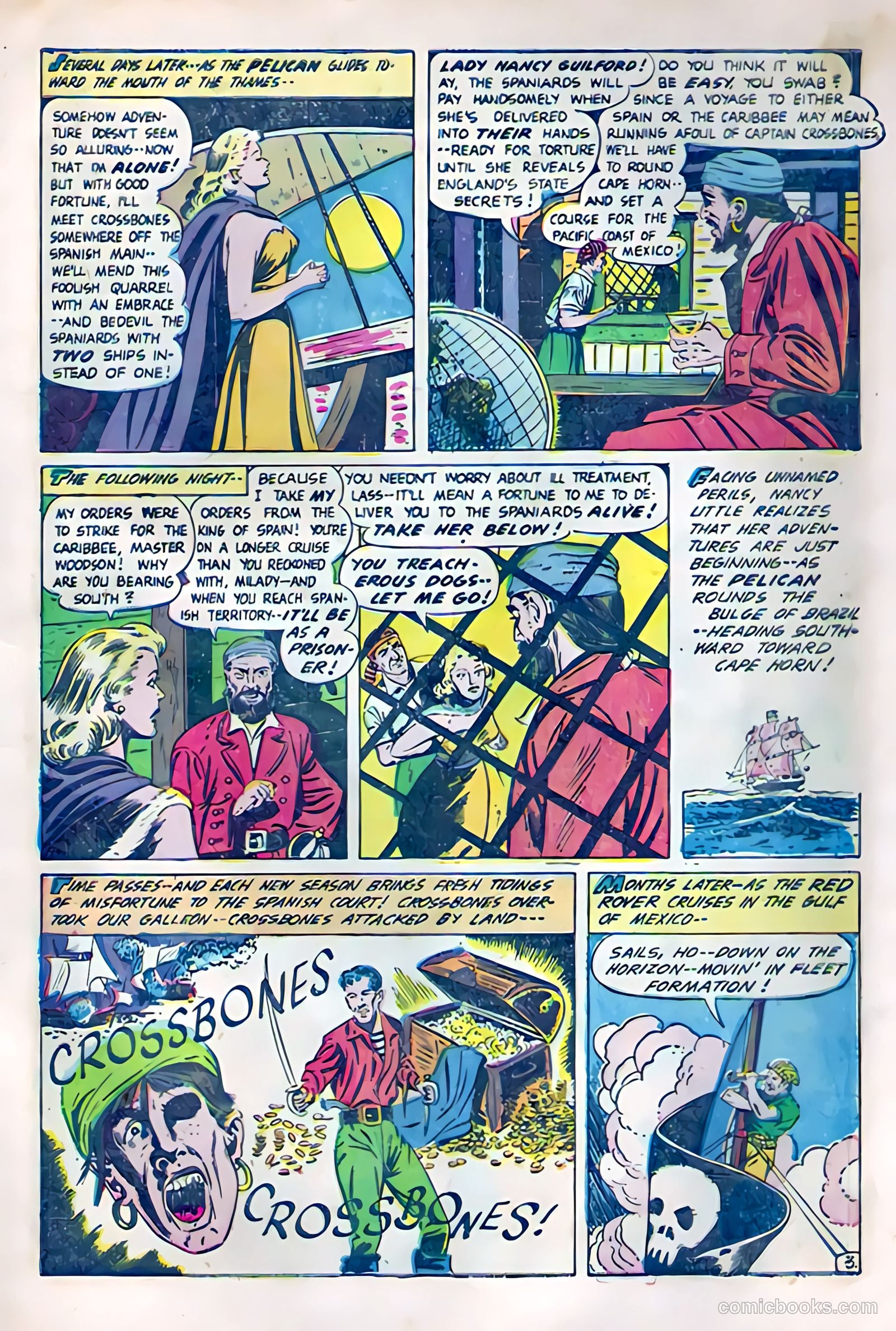 Soldiers of Fortune #5 (1951, Creston Publications Corp.) — page 15 of 36