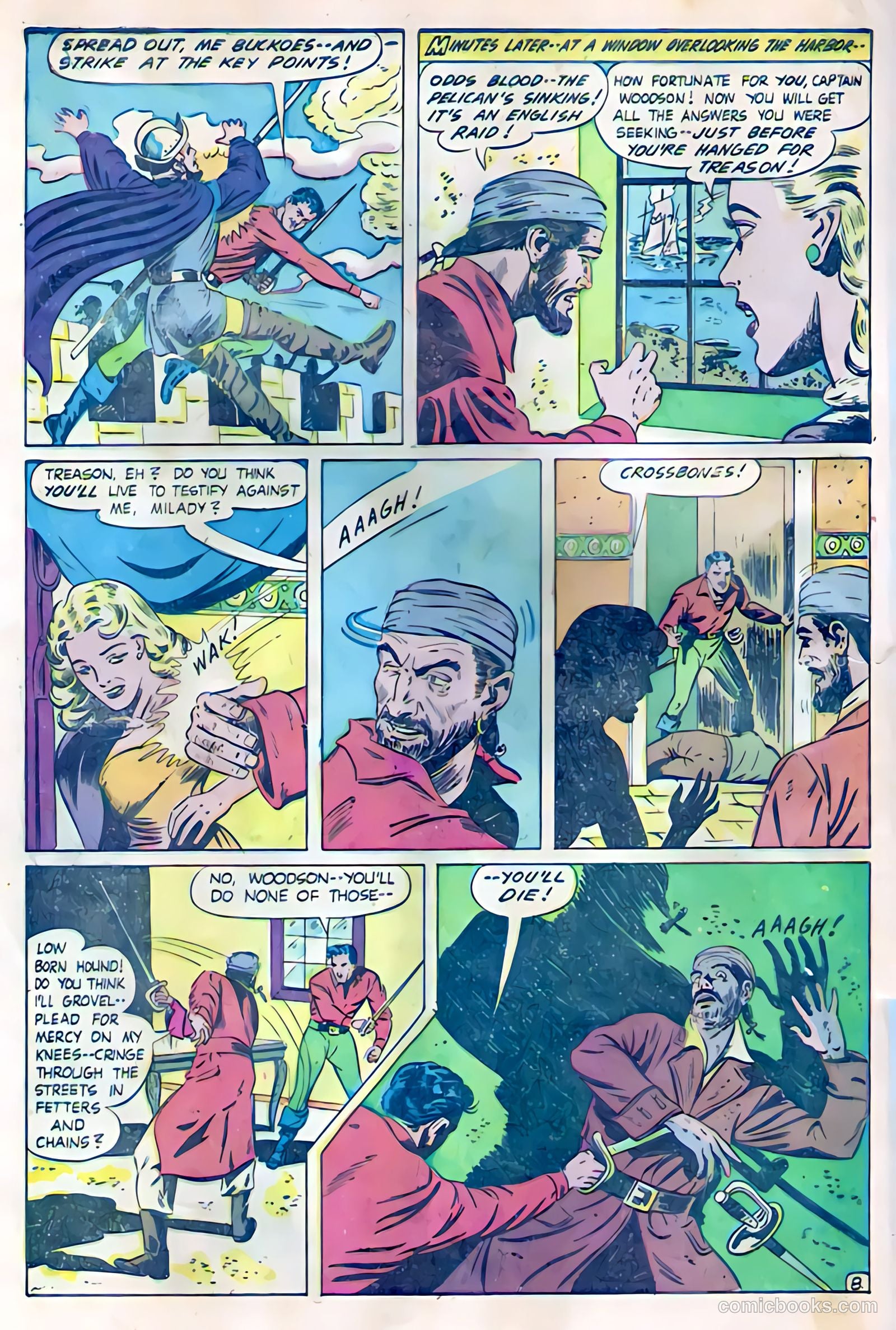 Soldiers of Fortune #5 (1951, Creston Publications Corp.) — page 20 of 36