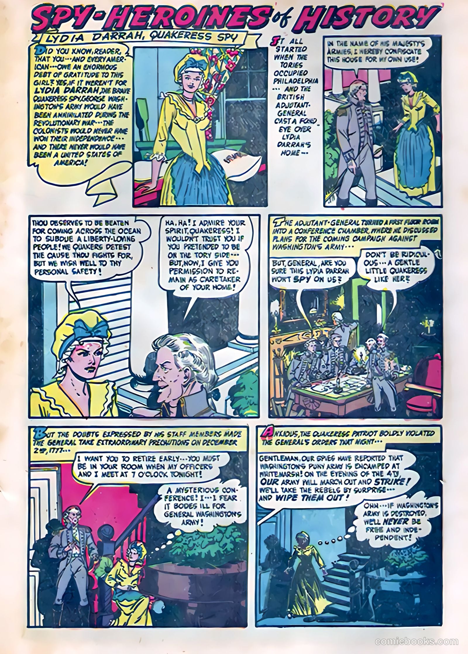 Soldiers of Fortune #5 (1951, Creston Publications Corp.) — page 23 of 36