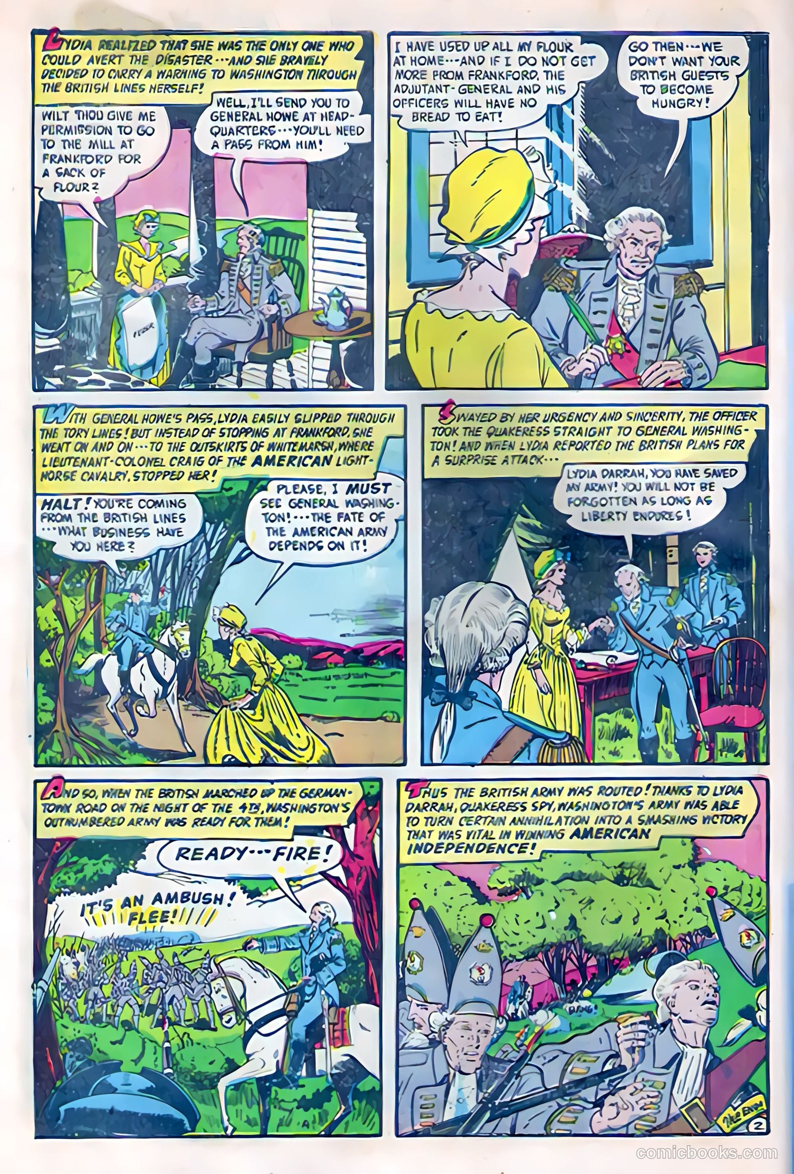 Soldiers of Fortune #5 (1951, Creston Publications Corp.) — page 24 of 36
