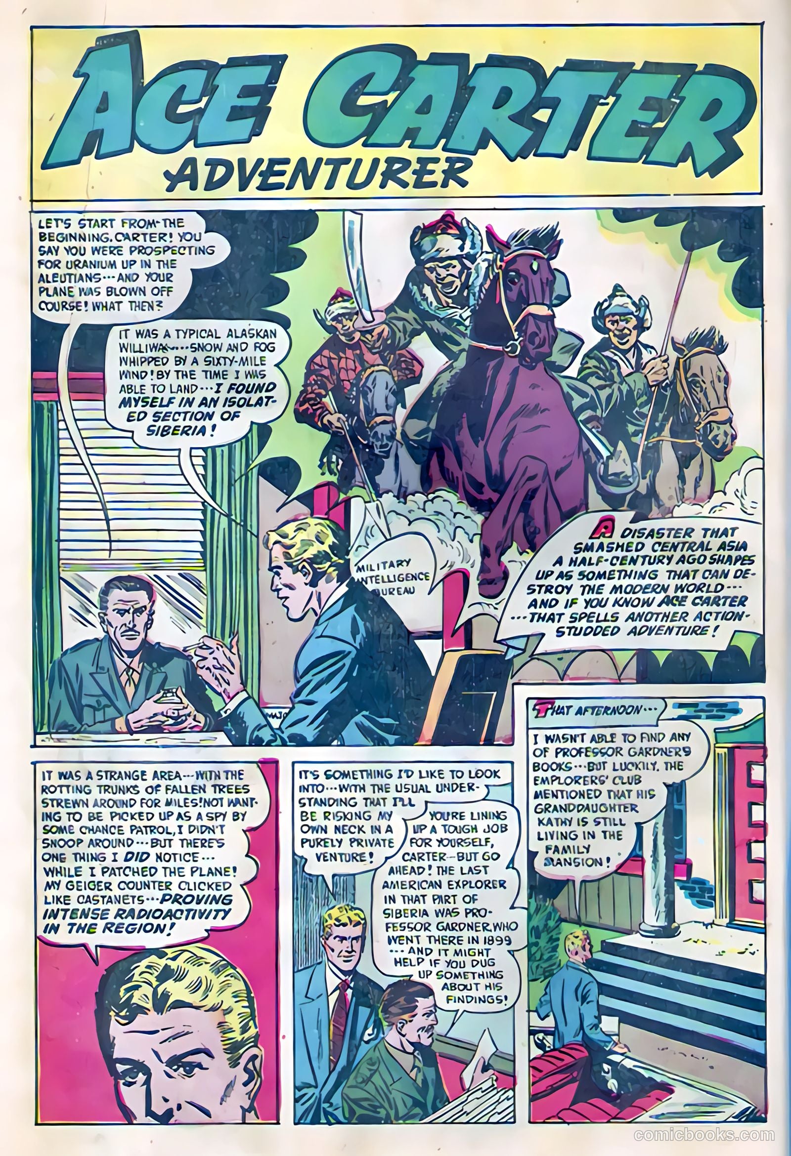 Soldiers of Fortune #5 (1951, Creston Publications Corp.) — page 26 of 36