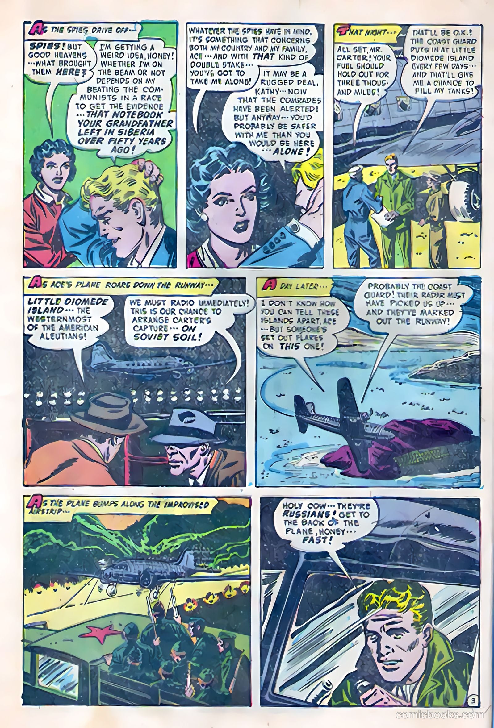 Soldiers of Fortune #5 (1951, Creston Publications Corp.) — page 28 of 36