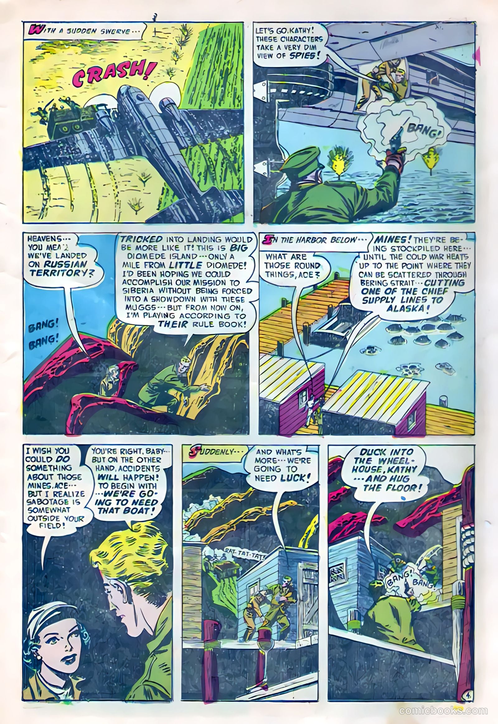 Soldiers of Fortune #5 (1951, Creston Publications Corp.) — page 29 of 36