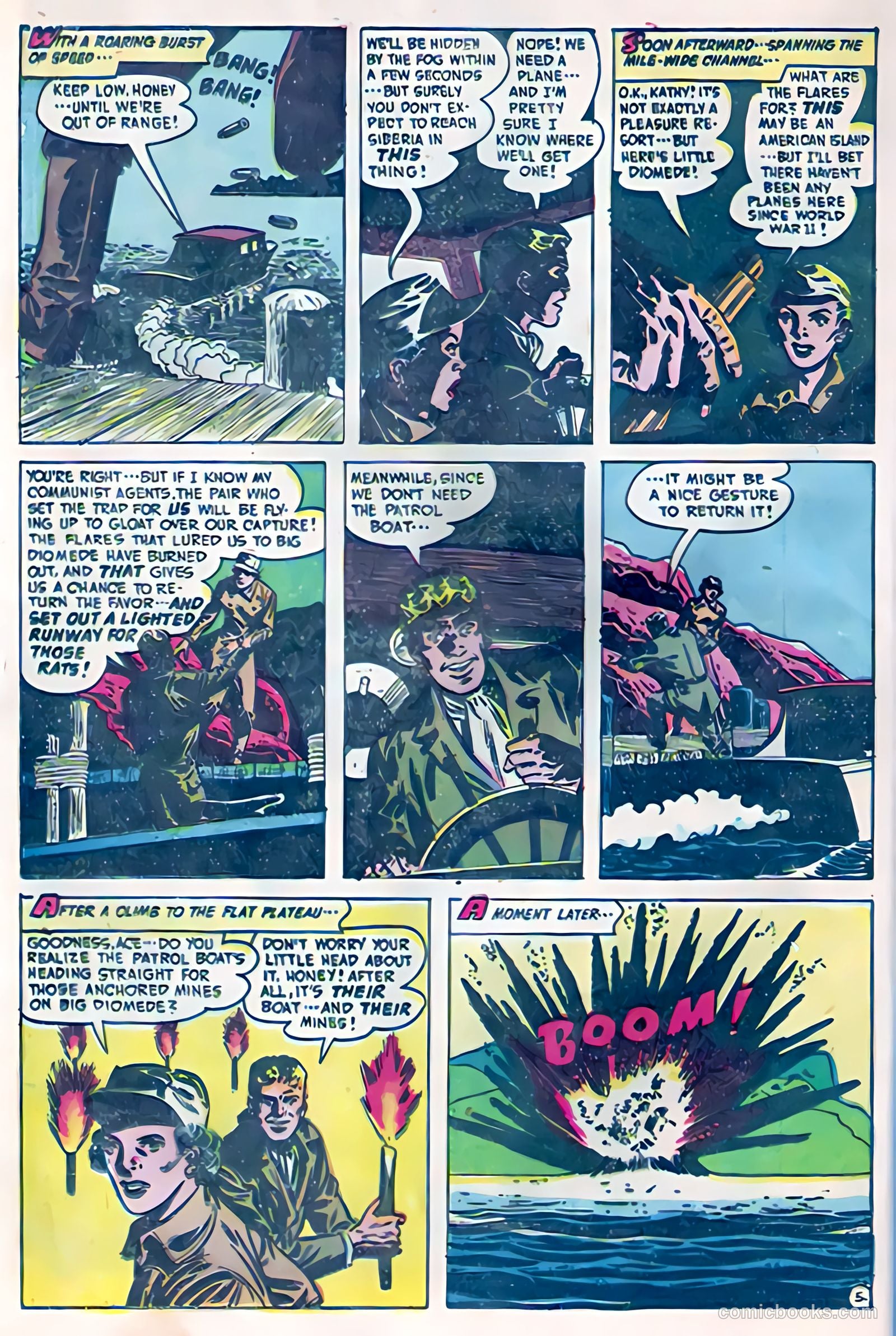 Soldiers of Fortune #5 (1951, Creston Publications Corp.) — page 30 of 36