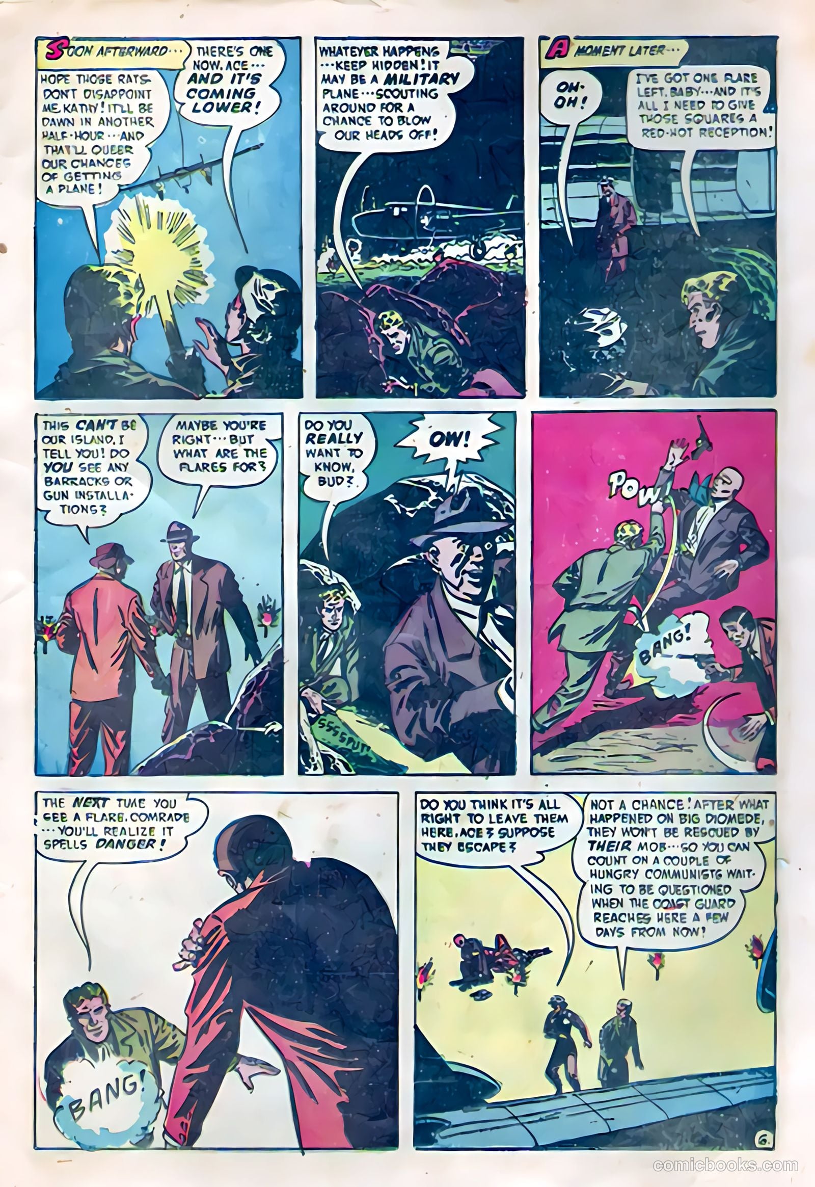Soldiers of Fortune #5 (1951, Creston Publications Corp.) — page 31 of 36