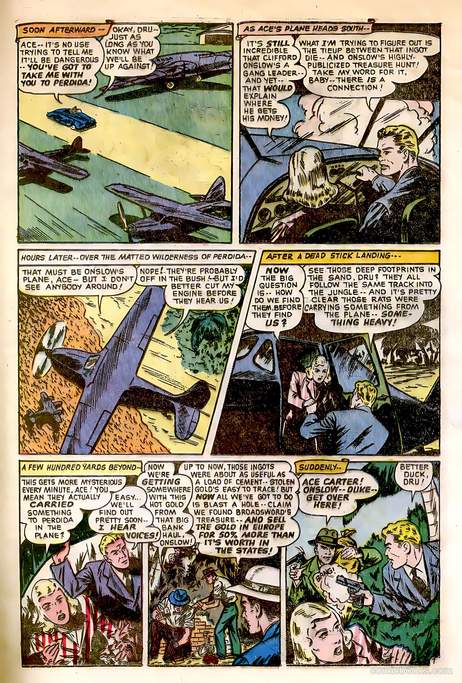 Soldiers of Fortune #8 (1952, Creston Publications Corp.) — page 8 of 33