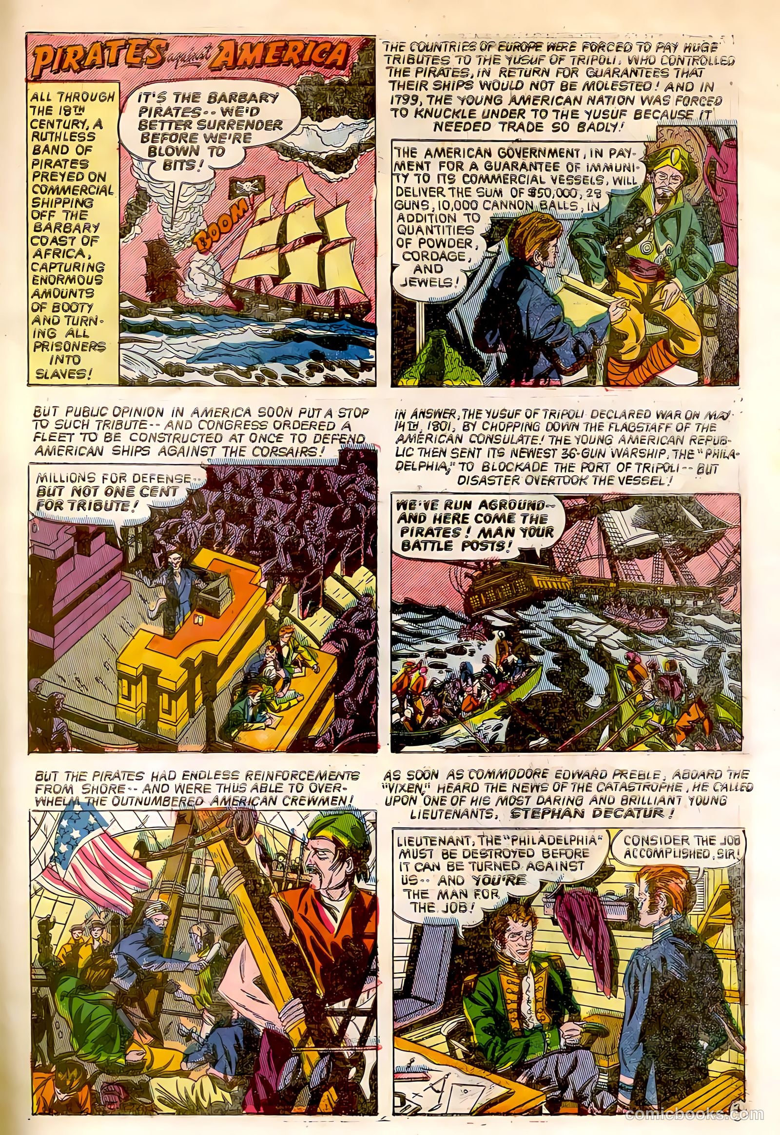 Soldiers of Fortune #8 (1952, Creston Publications Corp.) — page 10 of 33