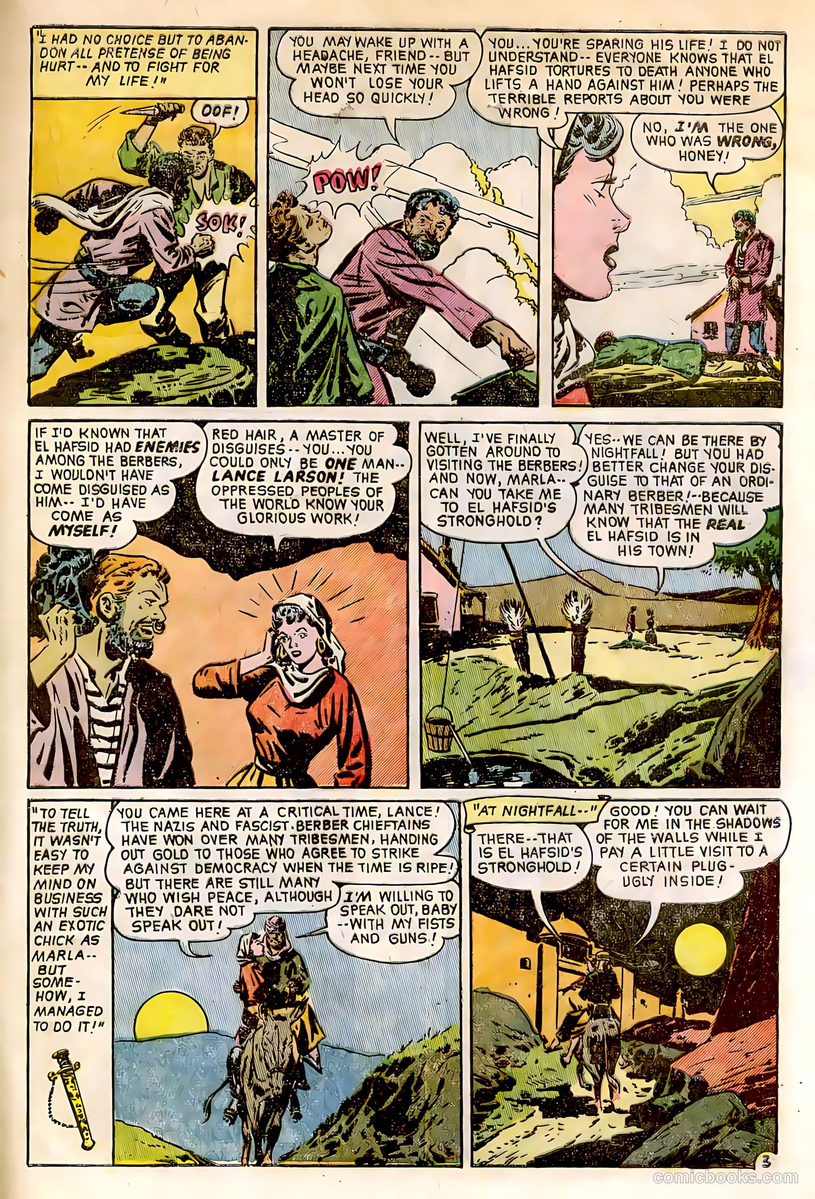 Soldiers of Fortune #8 (1952, Creston Publications Corp.) — page 14 of 33