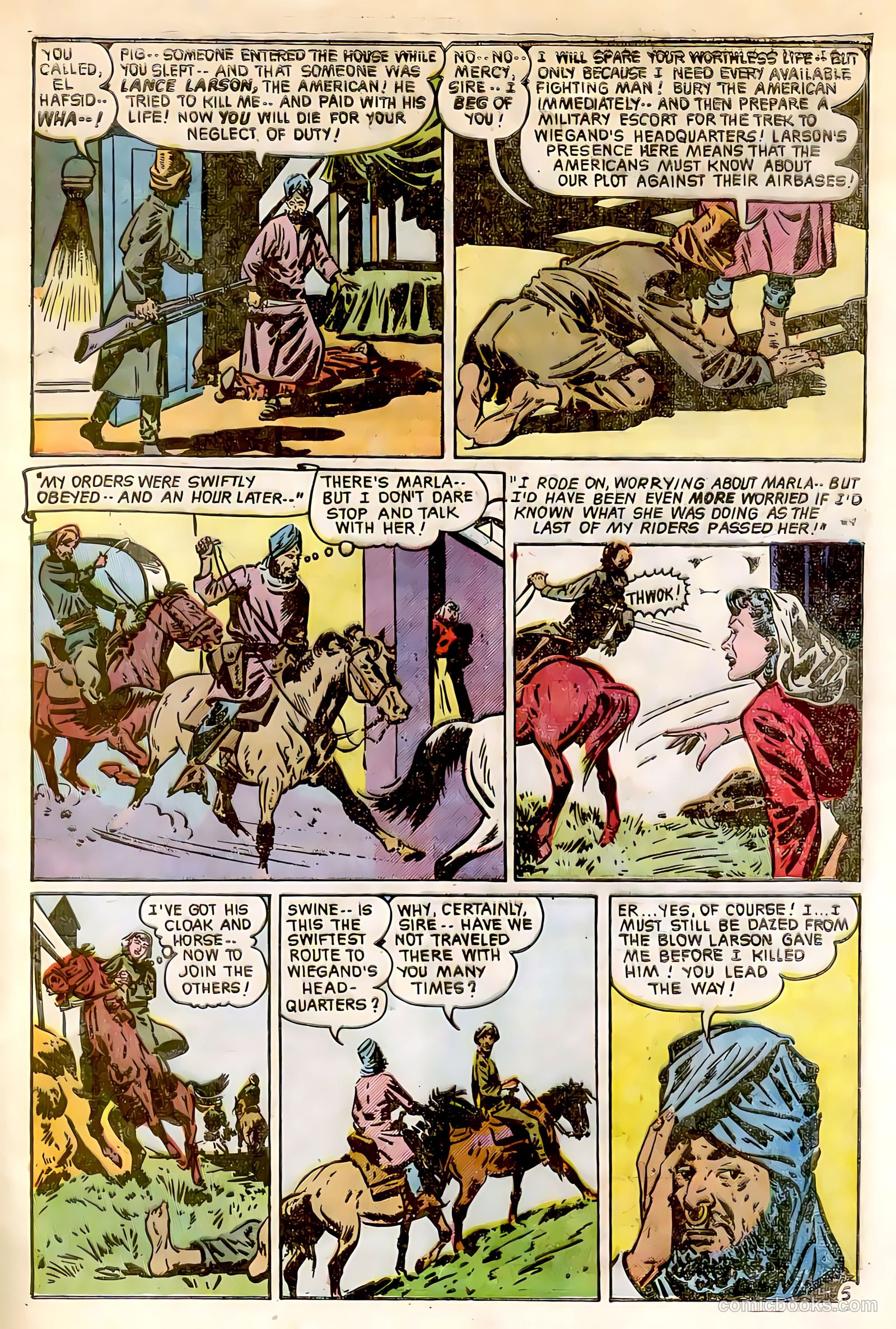 Soldiers of Fortune #8 (1952, Creston Publications Corp.) — page 16 of 33