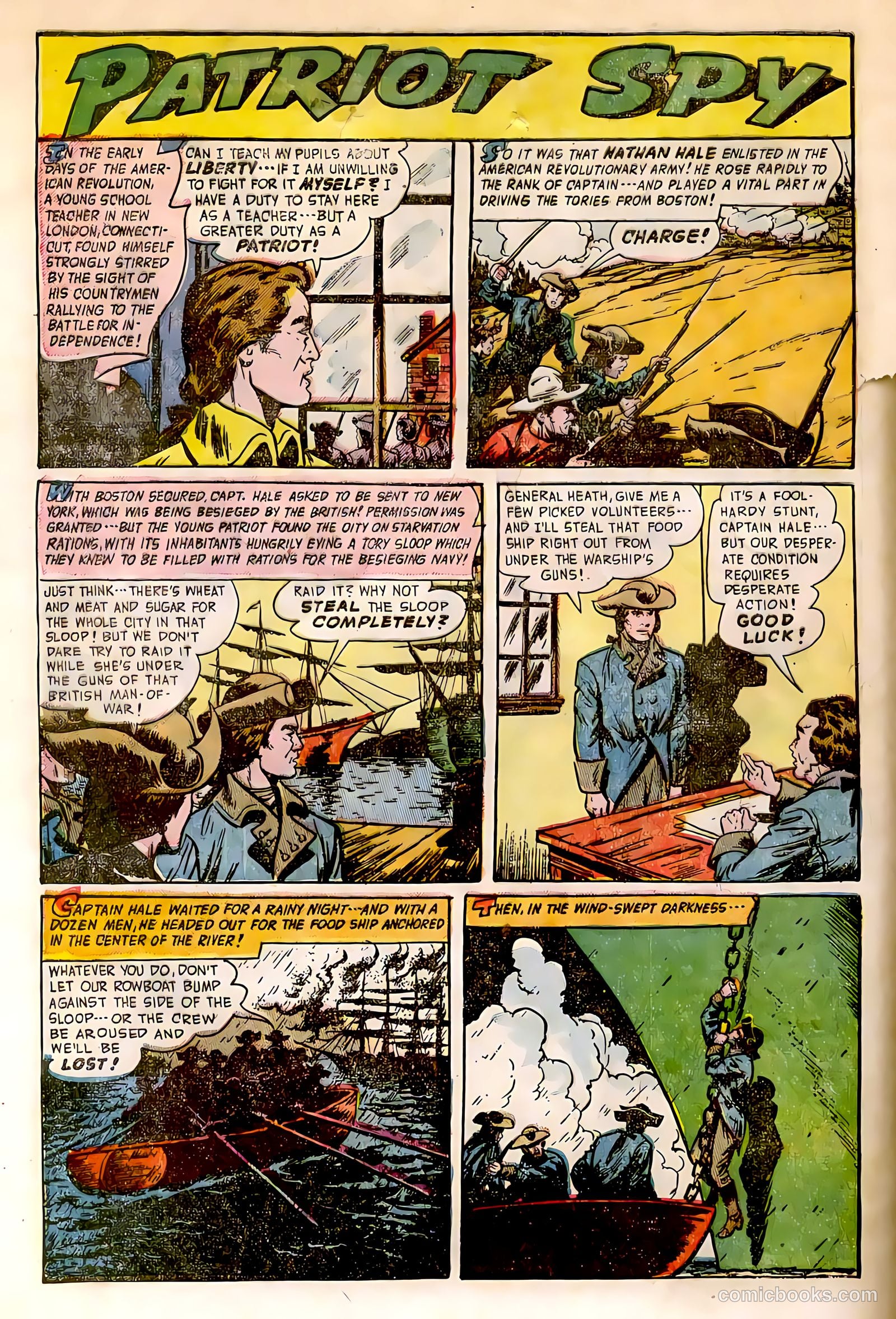 Soldiers of Fortune #8 (1952, Creston Publications Corp.) — page 21 of 33