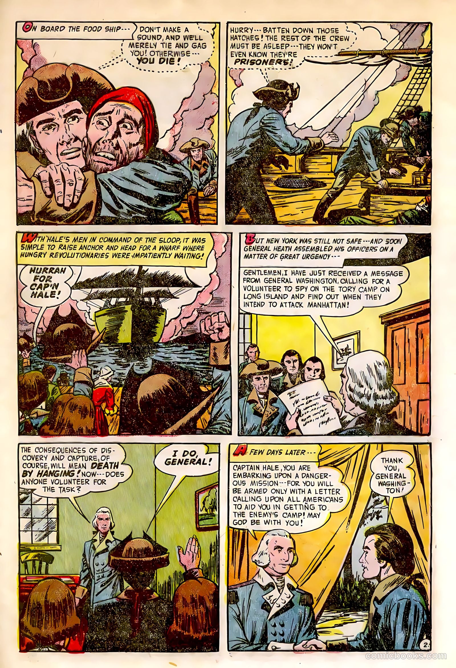 Soldiers of Fortune #8 (1952, Creston Publications Corp.) — page 22 of 33
