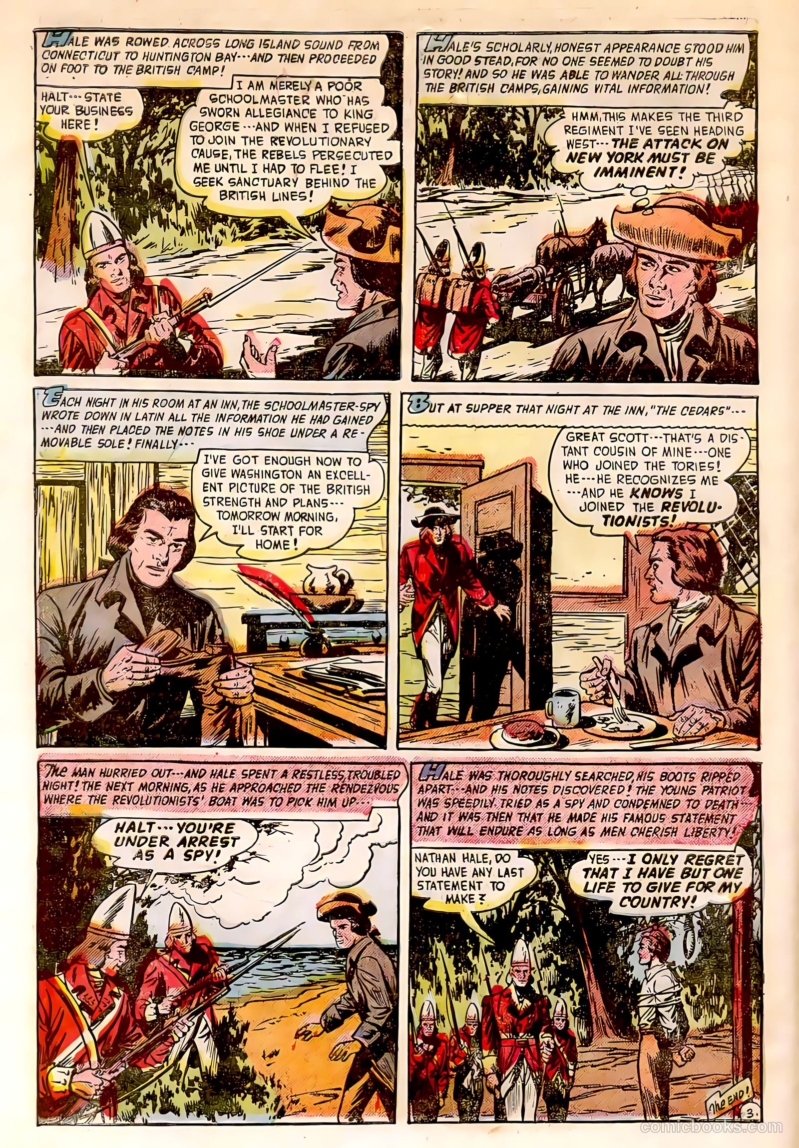 Soldiers of Fortune #8 (1952, Creston Publications Corp.) — page 23 of 33