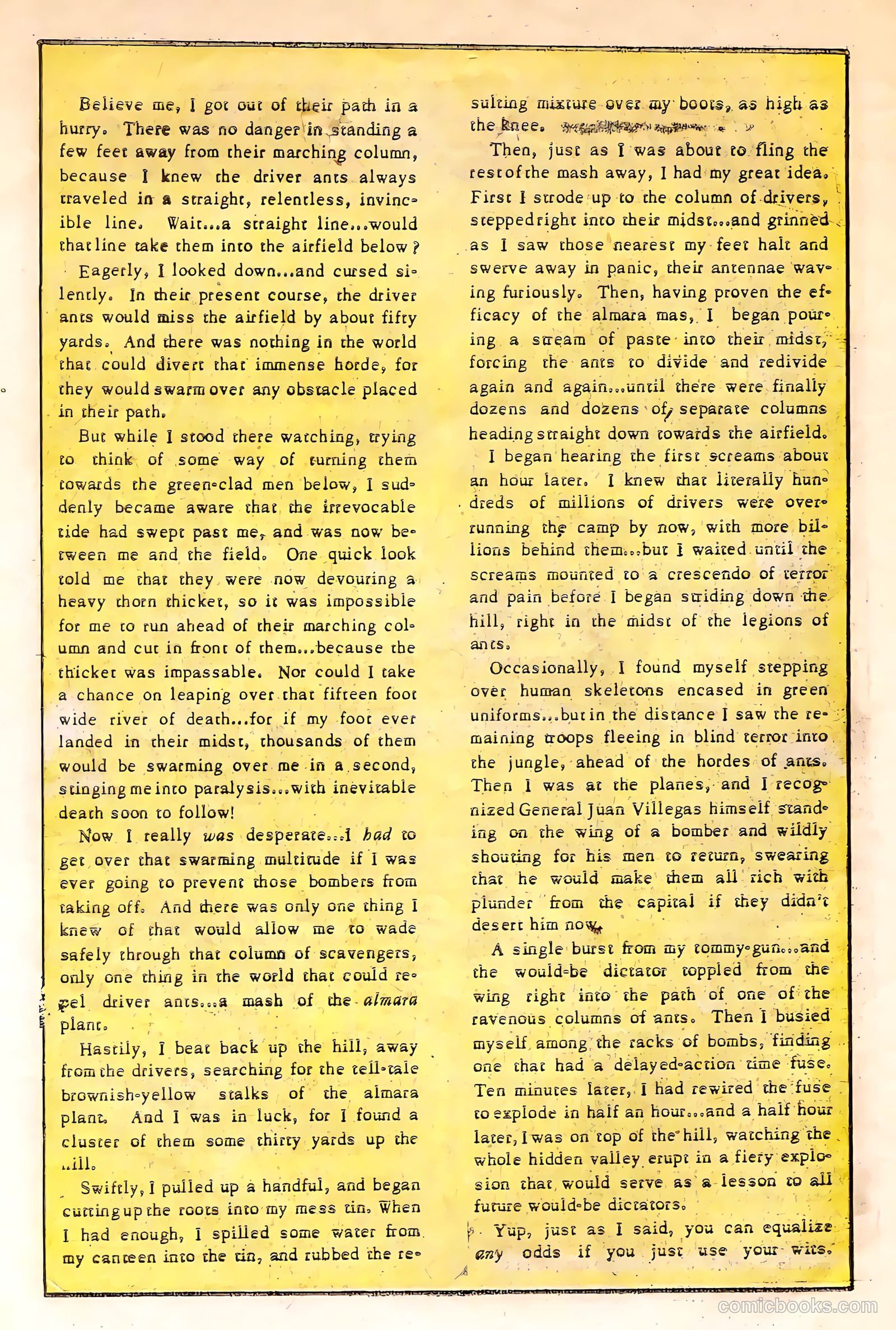 Soldiers of Fortune #8 (1952, Creston Publications Corp.) — page 25 of 33