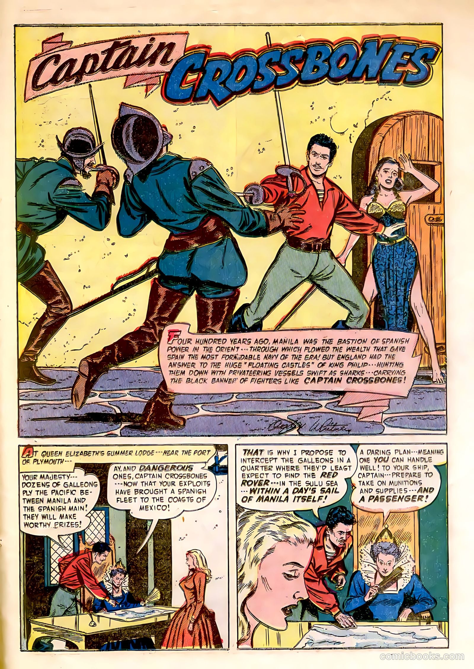 Soldiers of Fortune #8 (1952, Creston Publications Corp.) — page 26 of 33