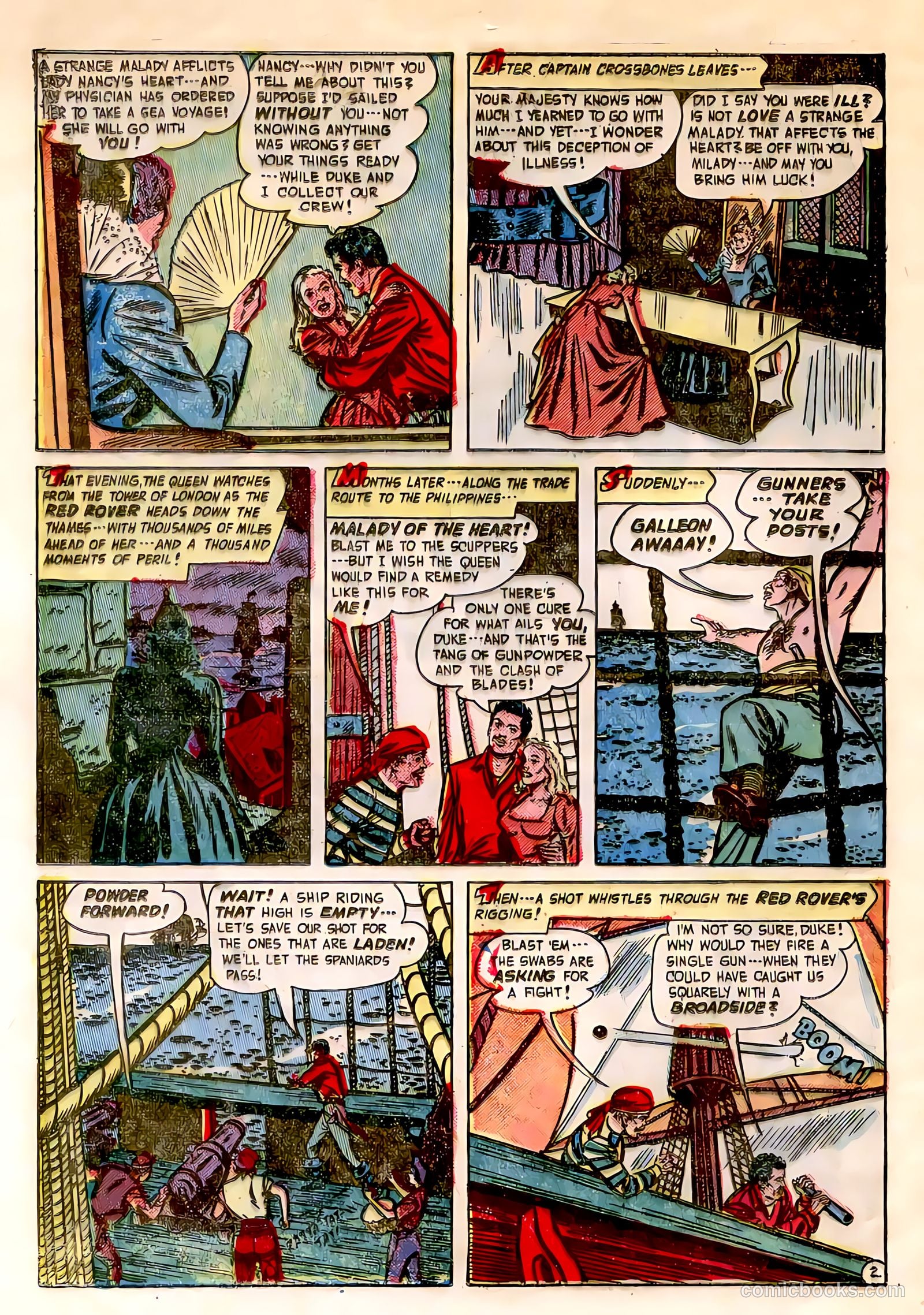 Soldiers of Fortune #8 (1952, Creston Publications Corp.) — page 27 of 33