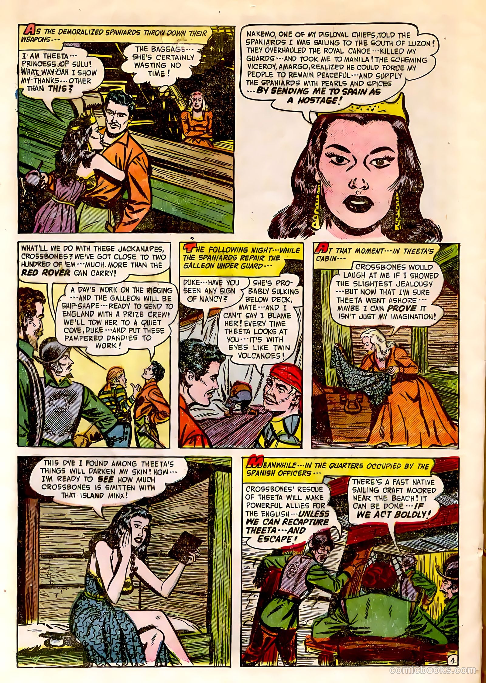 Soldiers of Fortune #8 (1952, Creston Publications Corp.) — page 29 of 33
