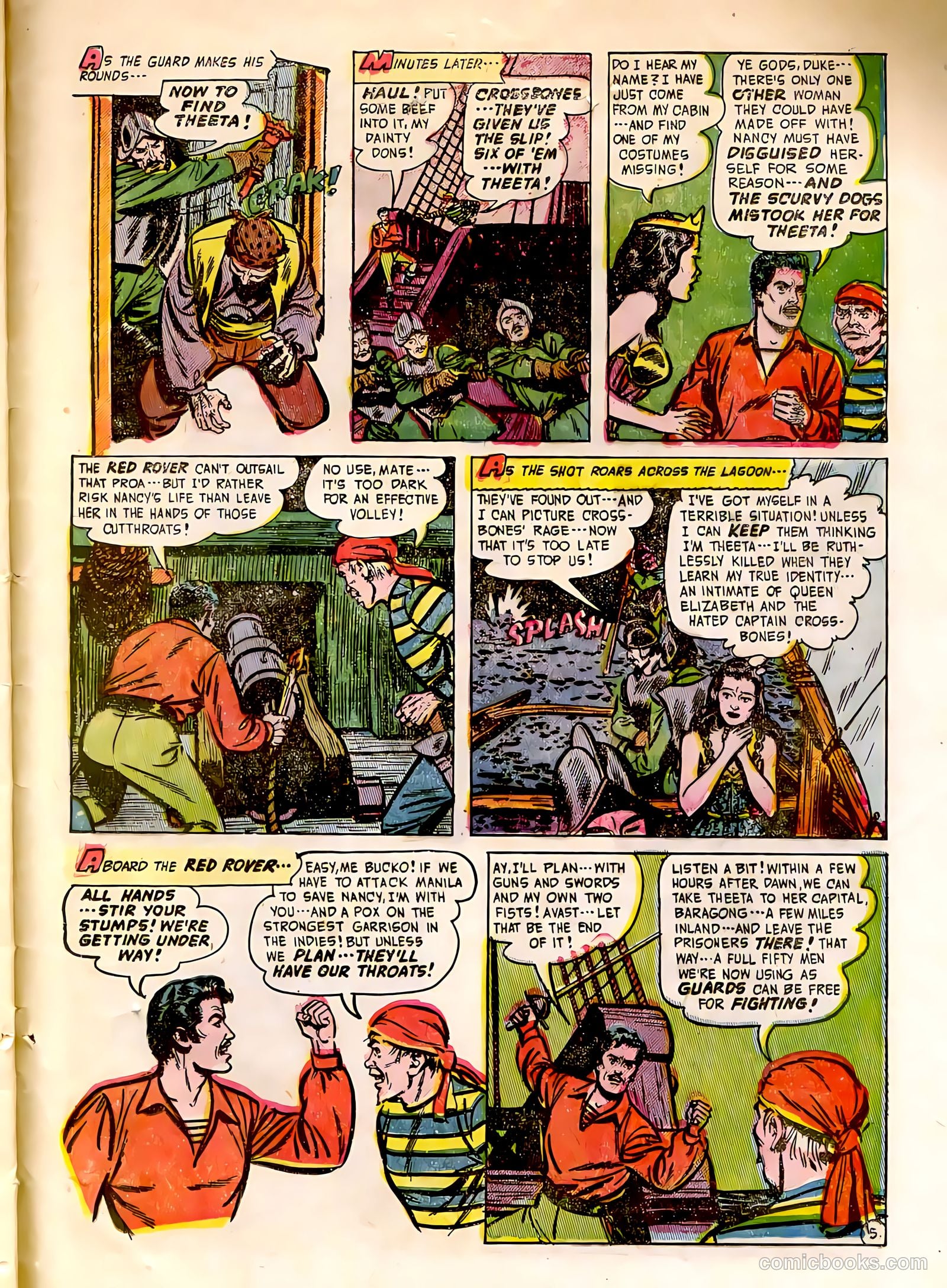 Soldiers of Fortune #8 (1952, Creston Publications Corp.) — page 30 of 33