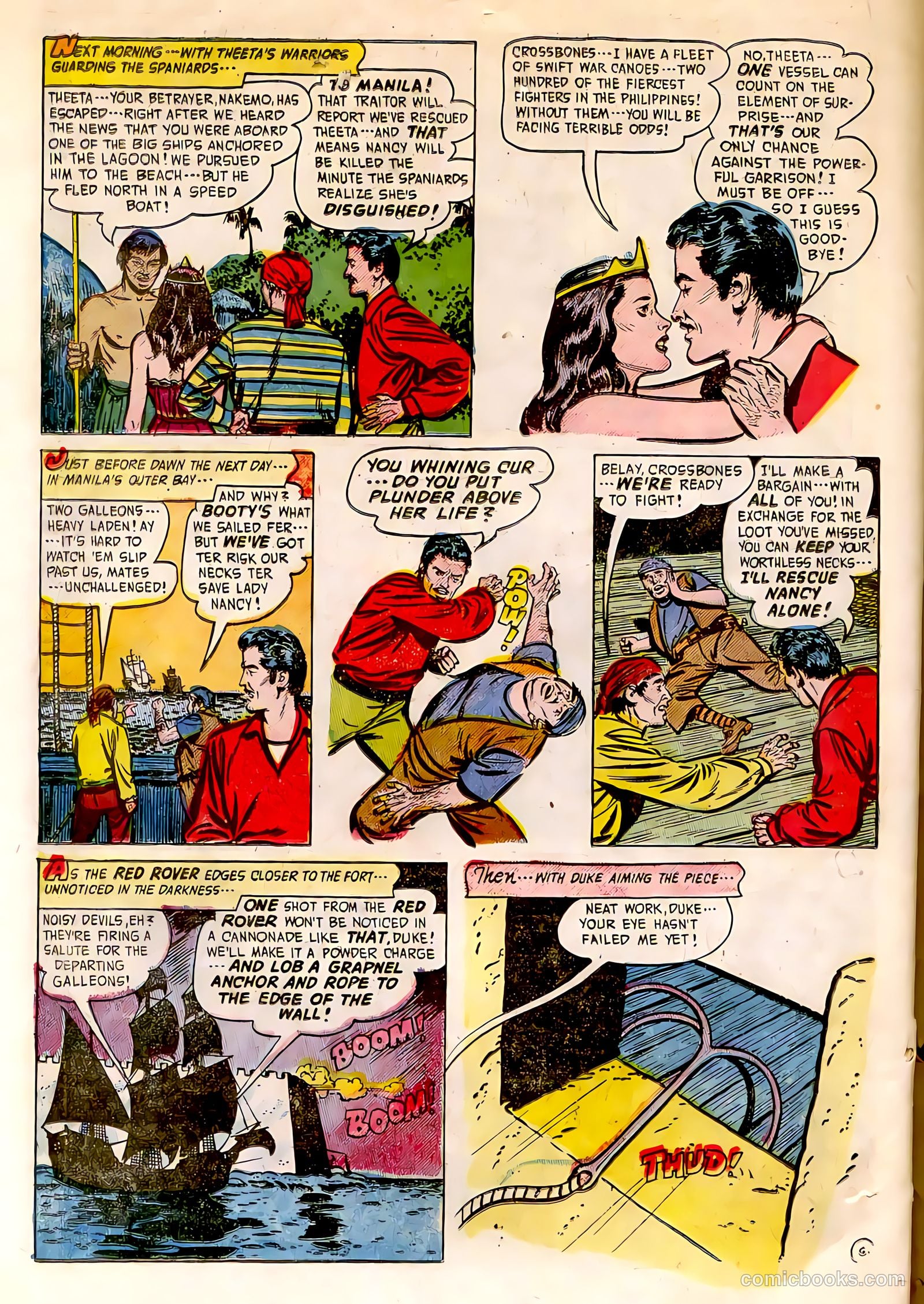 Soldiers of Fortune #8 (1952, Creston Publications Corp.) — page 31 of 33