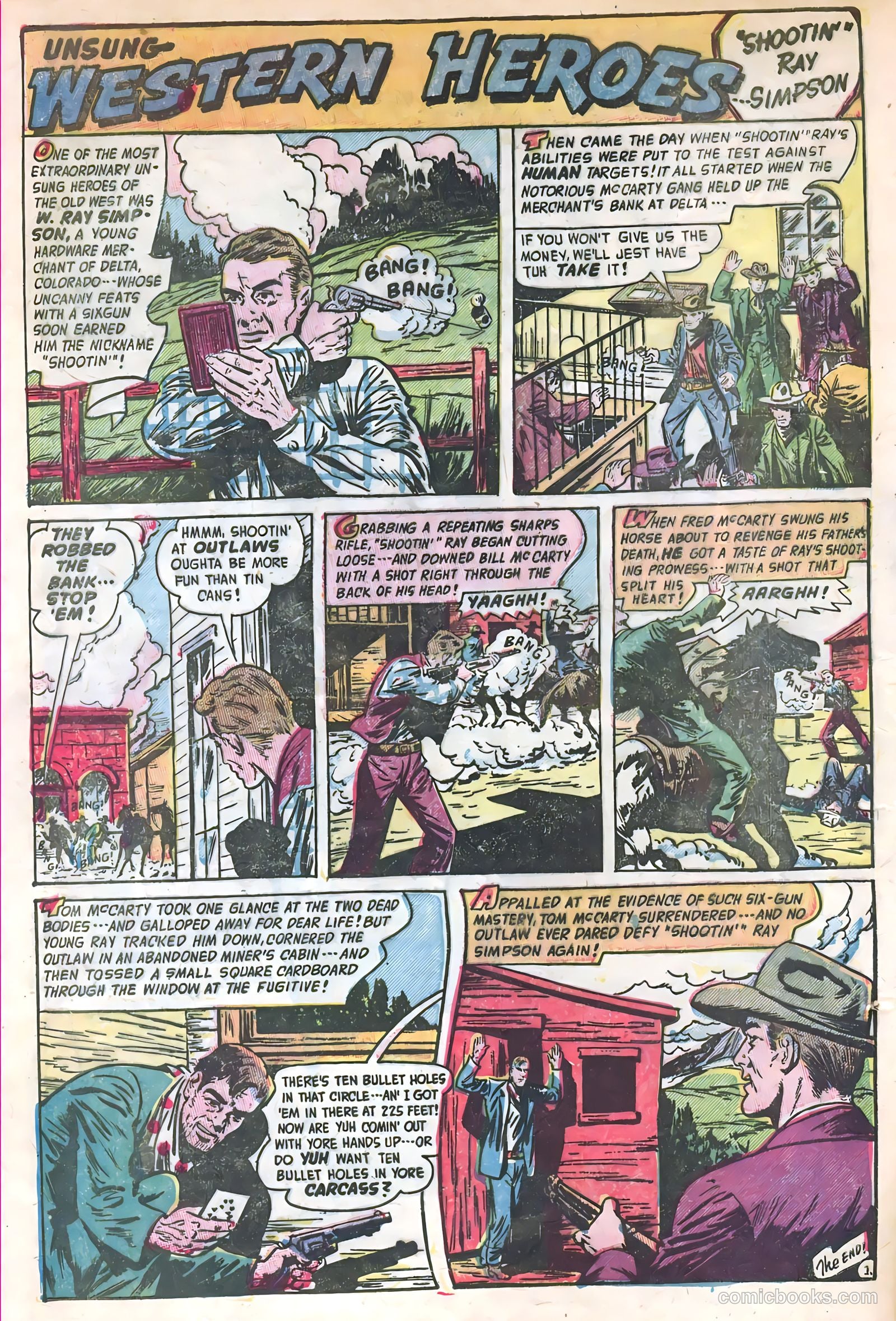 Soldiers of Fortune #9 (1952, Creston Publications Corp.) — page 14 of 36