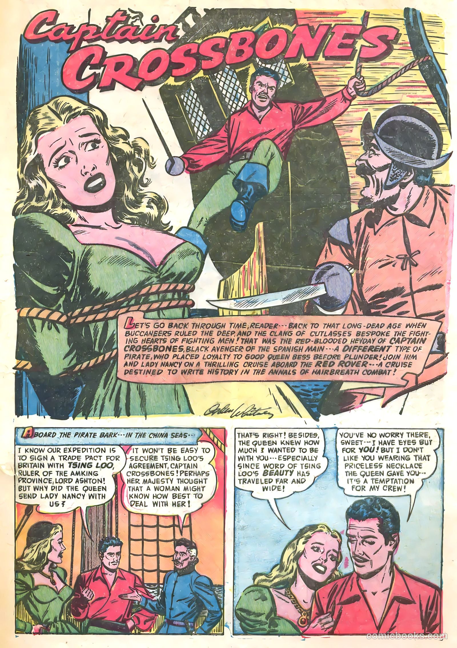 Soldiers of Fortune #9 (1952, Creston Publications Corp.) — page 15 of 36